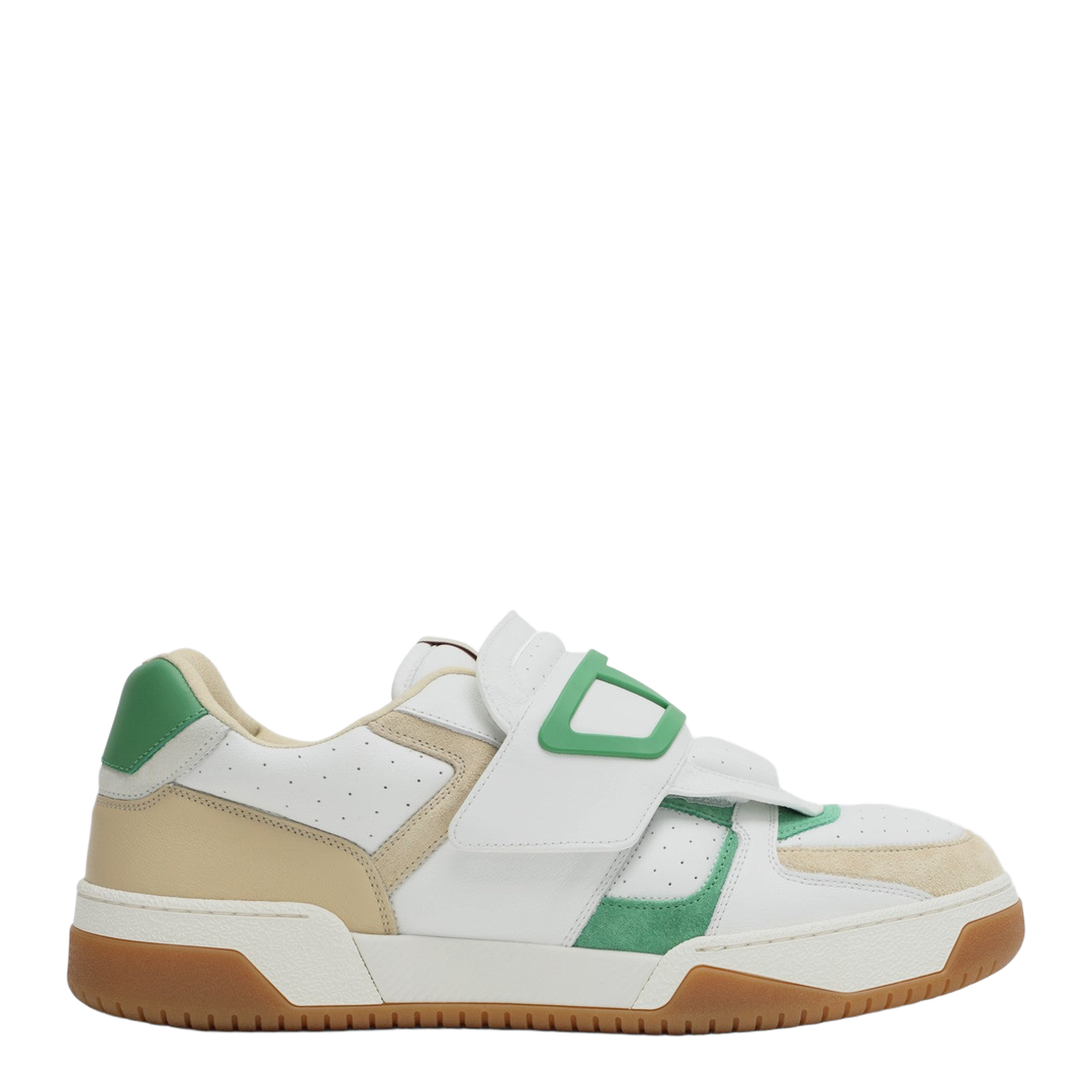 Sneaker Low Top Joie De Jouer white beige green - Image 1