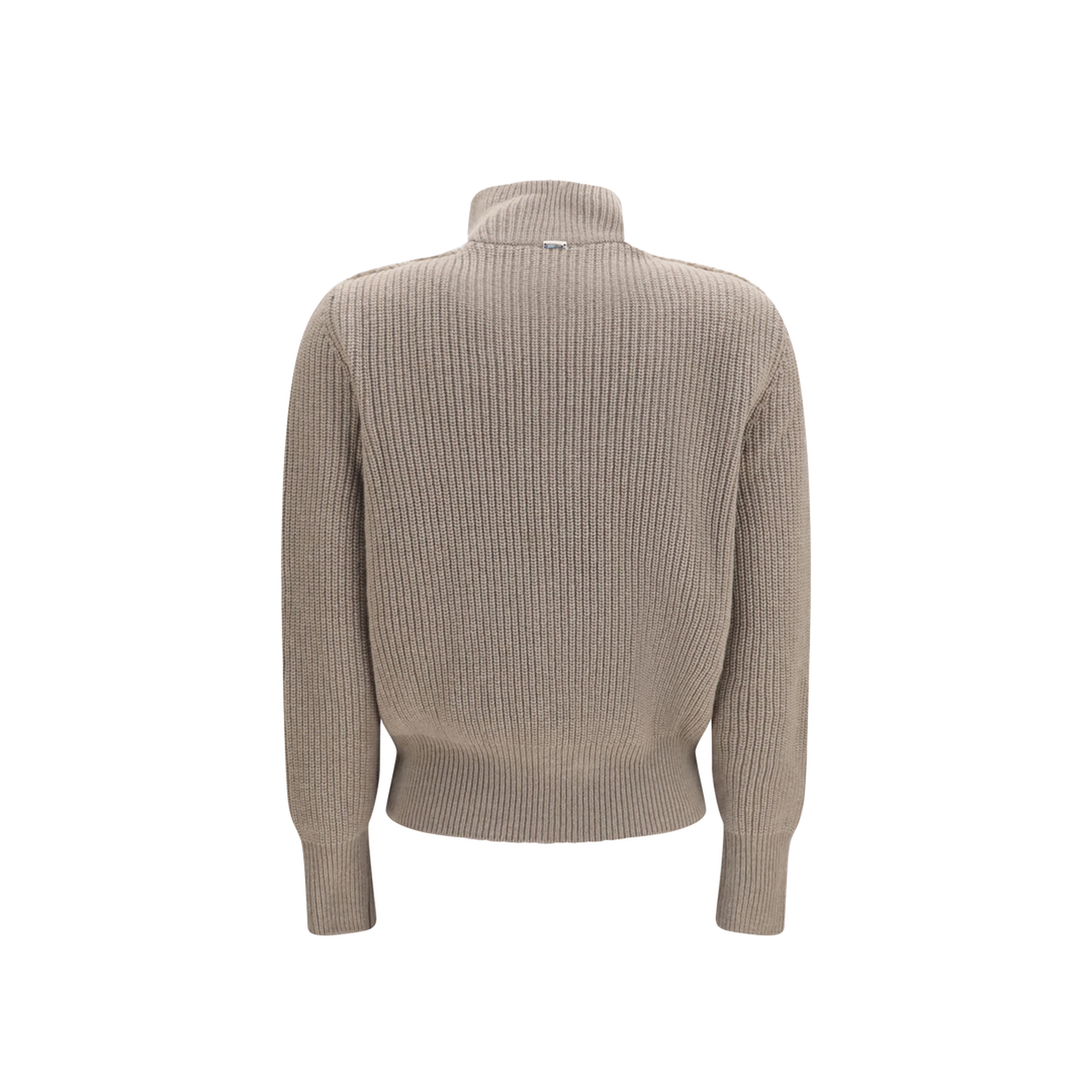 Resort Ribbed Pure Wool Cardigan - Image 2