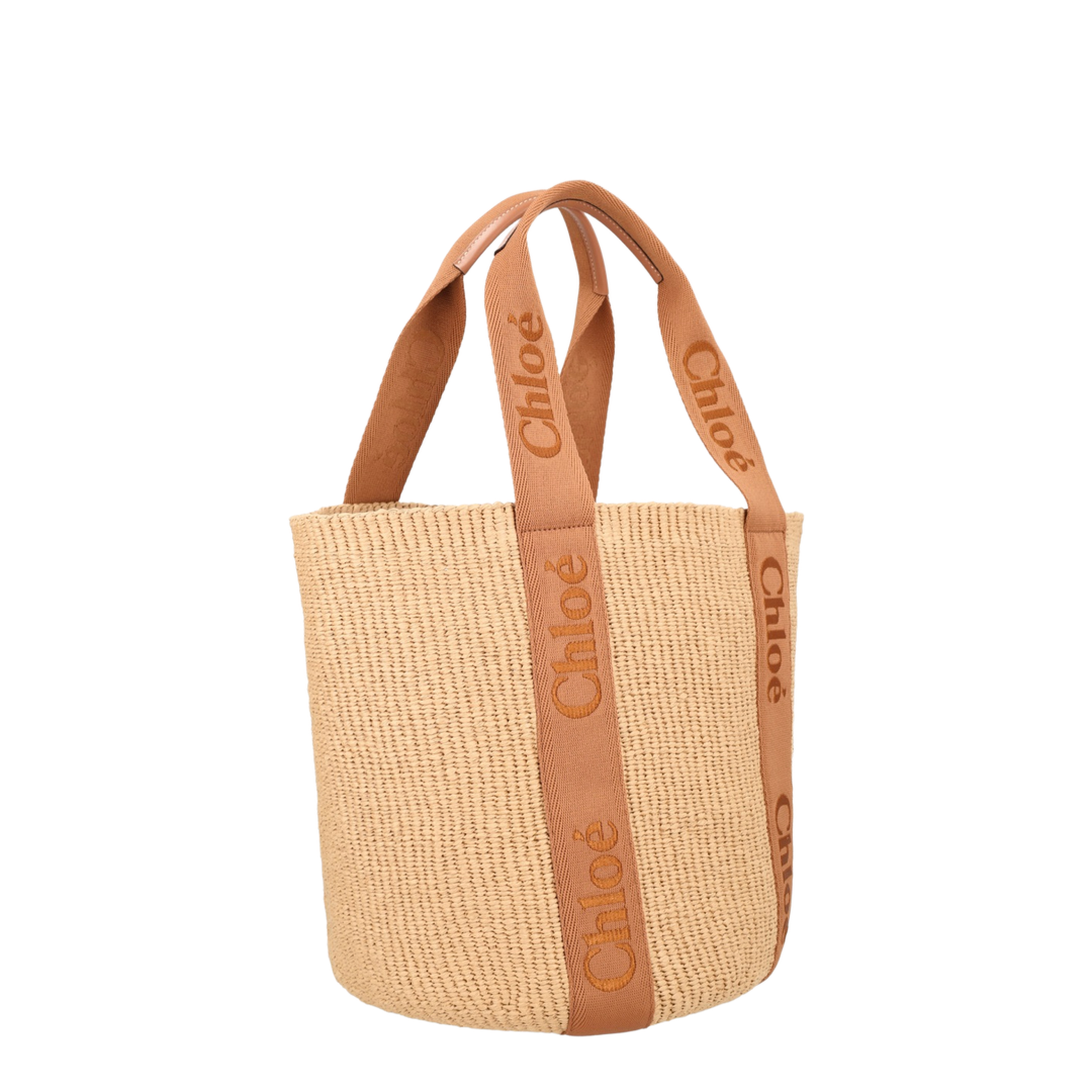 Dusty Tan Woody Large Basket Bag - Image 3
