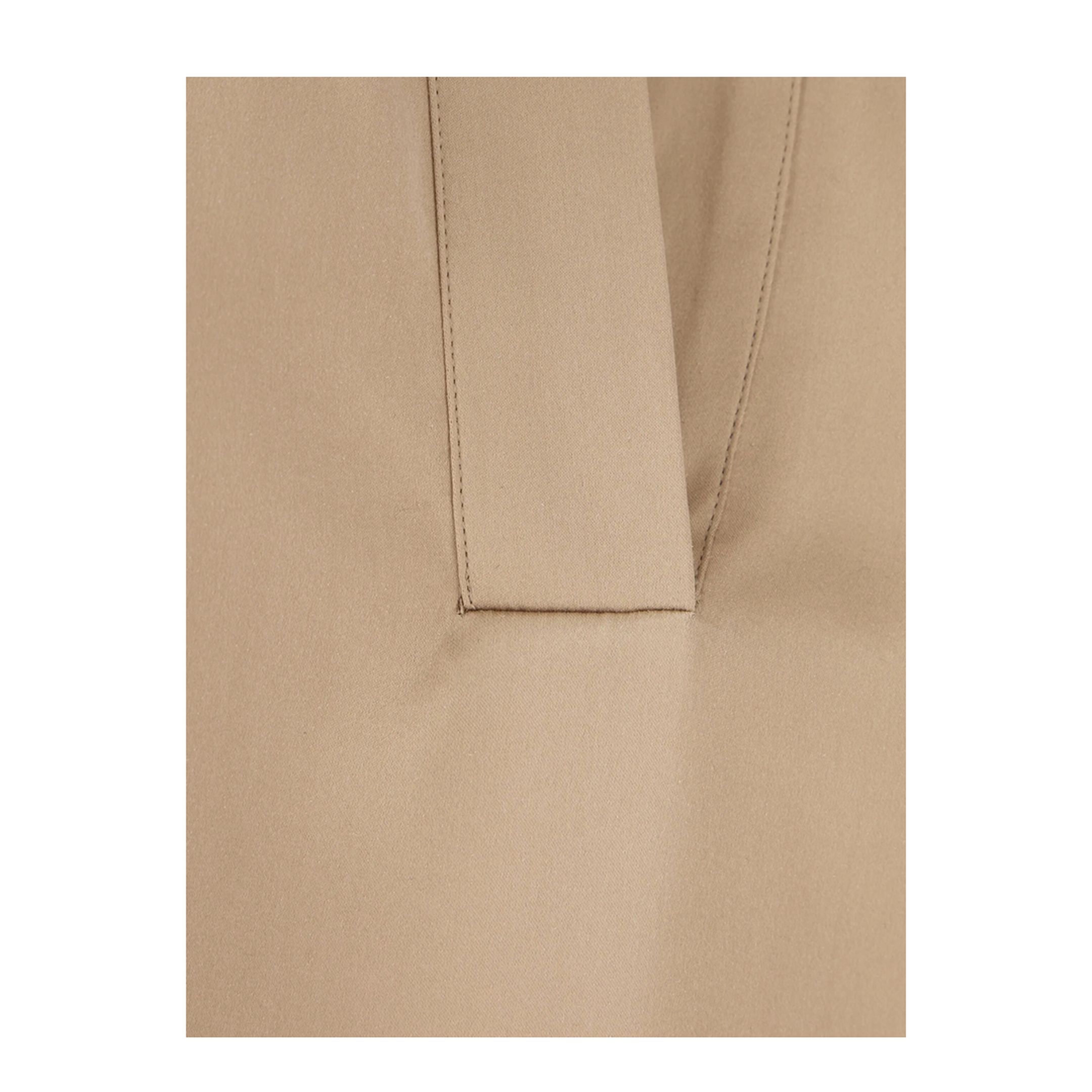 Peach-Feel Silk Satin Polo - Image 3