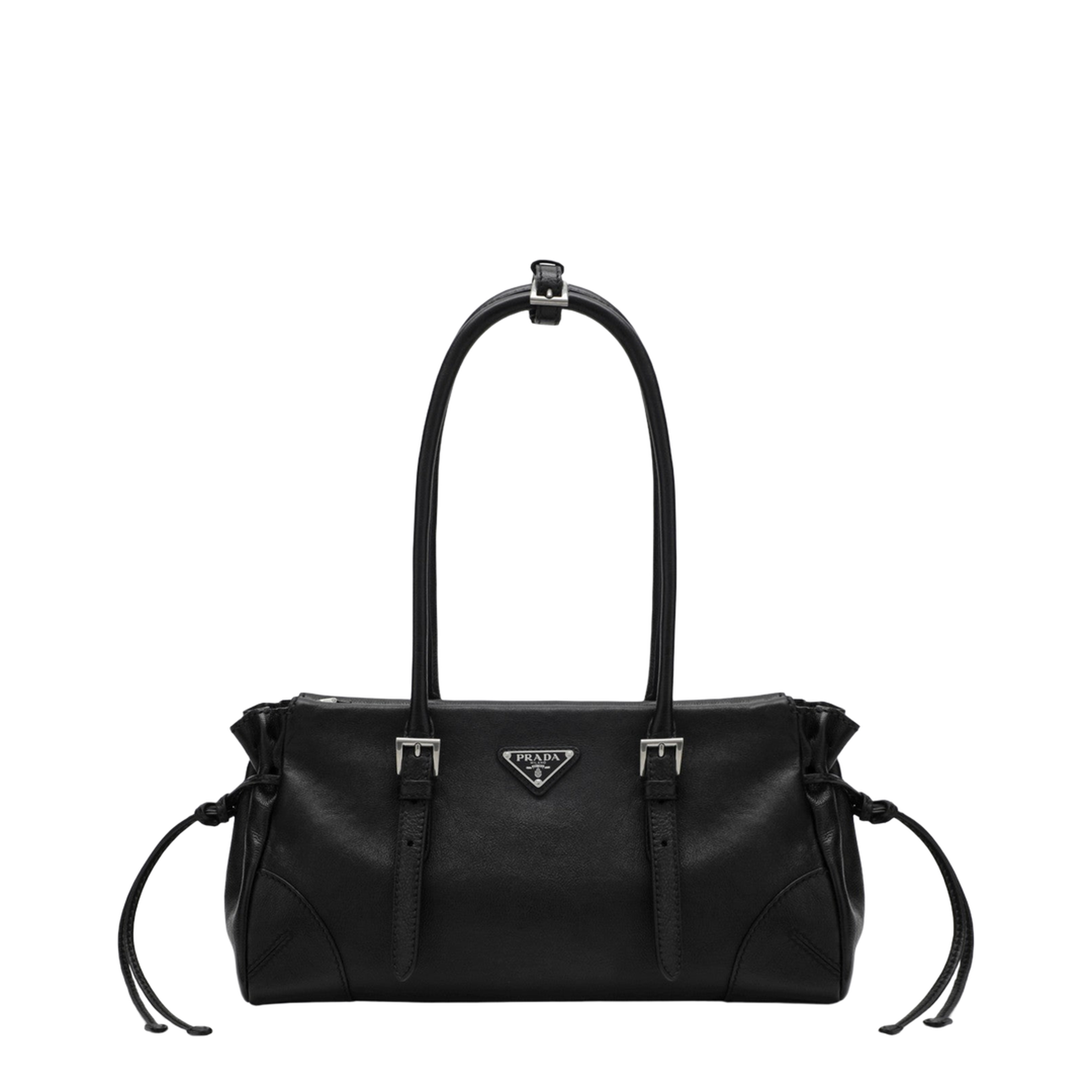 Bonnie Medium Calfskin Tote Bag - Black - Image 1