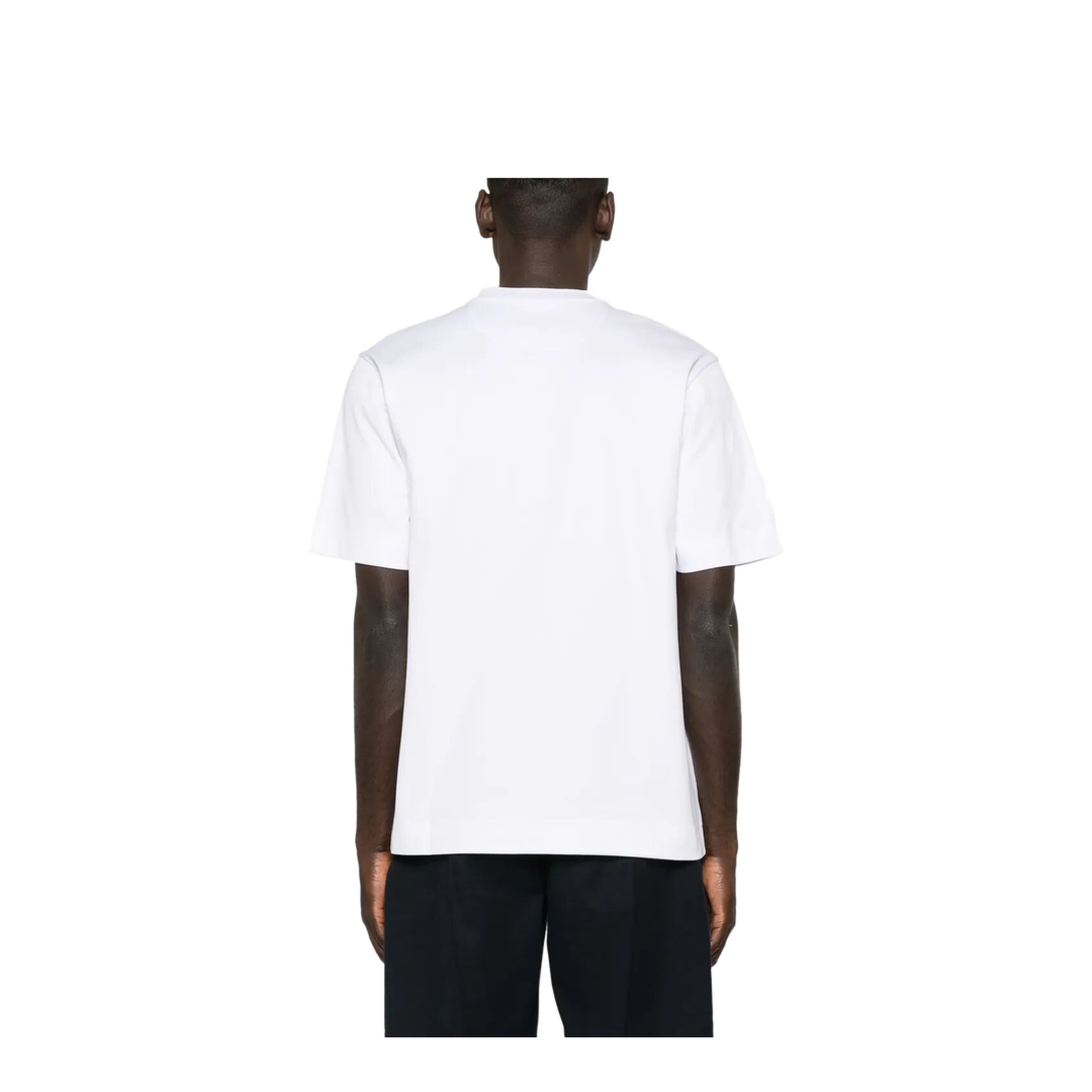 ZIP-DETAIL COTTON T-SHIRT - Image 4