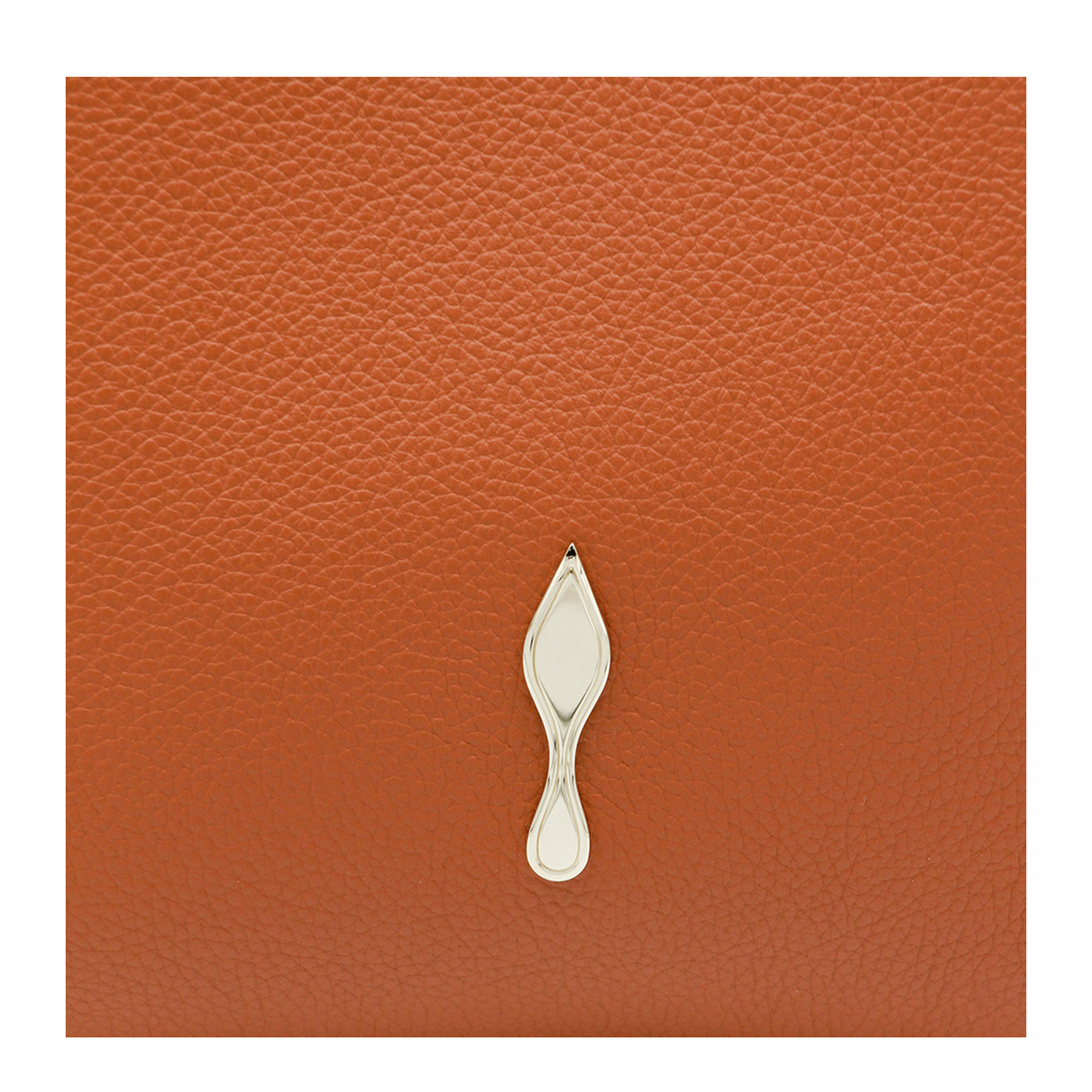 Bettina Small Grained Calf Leather Tote - Cuoio - Image 7