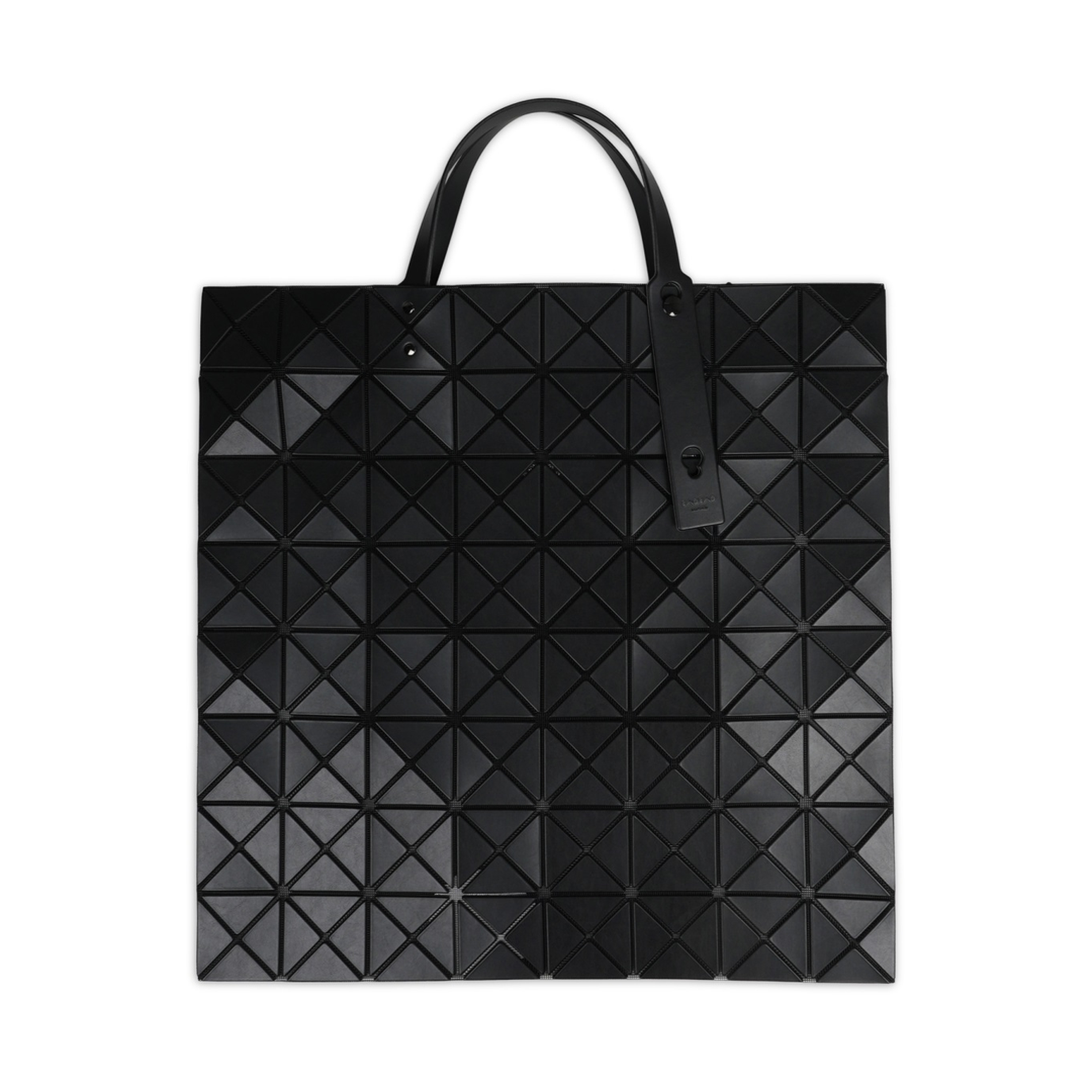 Lucent Matte PVC Tote Bag - Black - Image 1