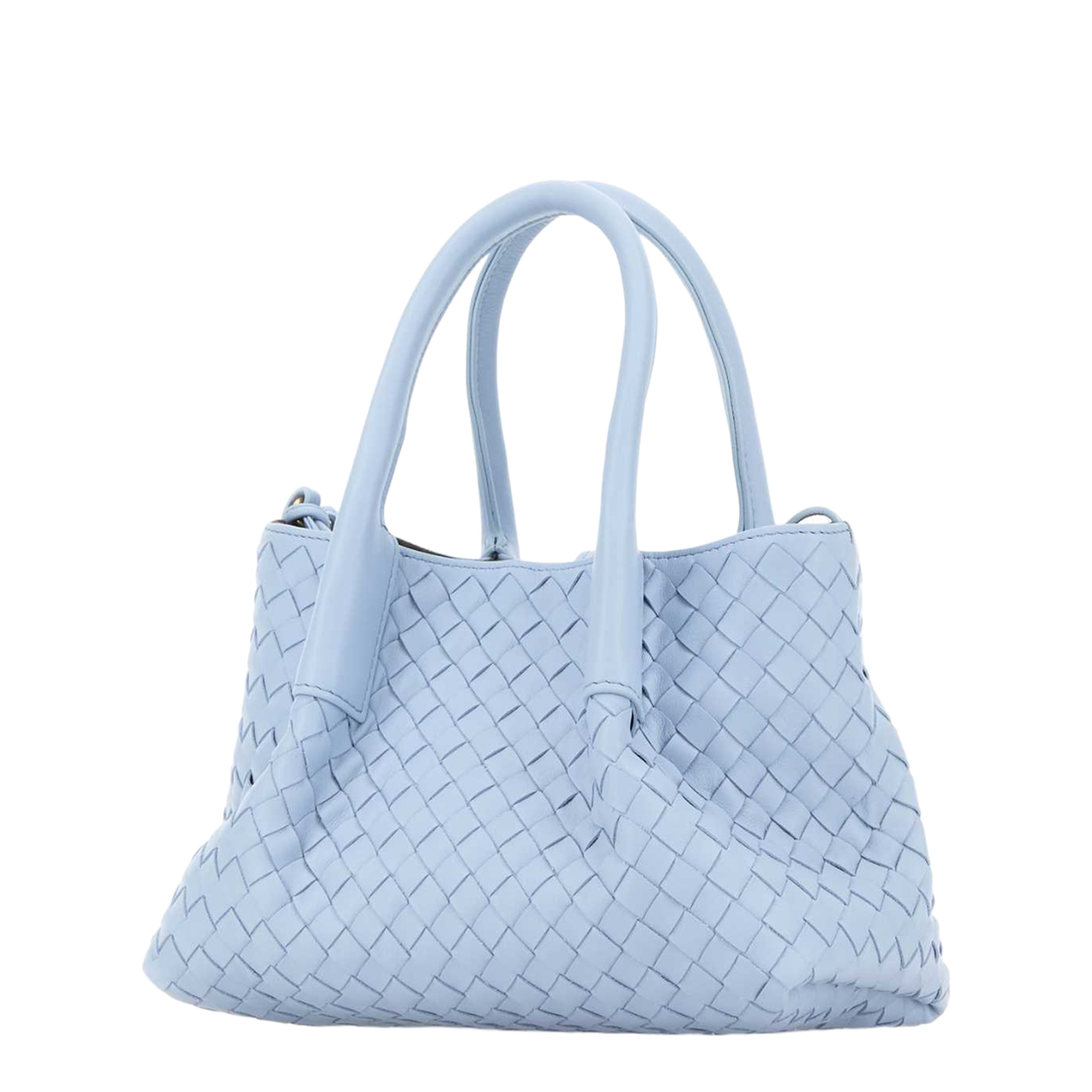 Pinacoteca Small Calfskin Handbags - Pastel Blue - Image 2