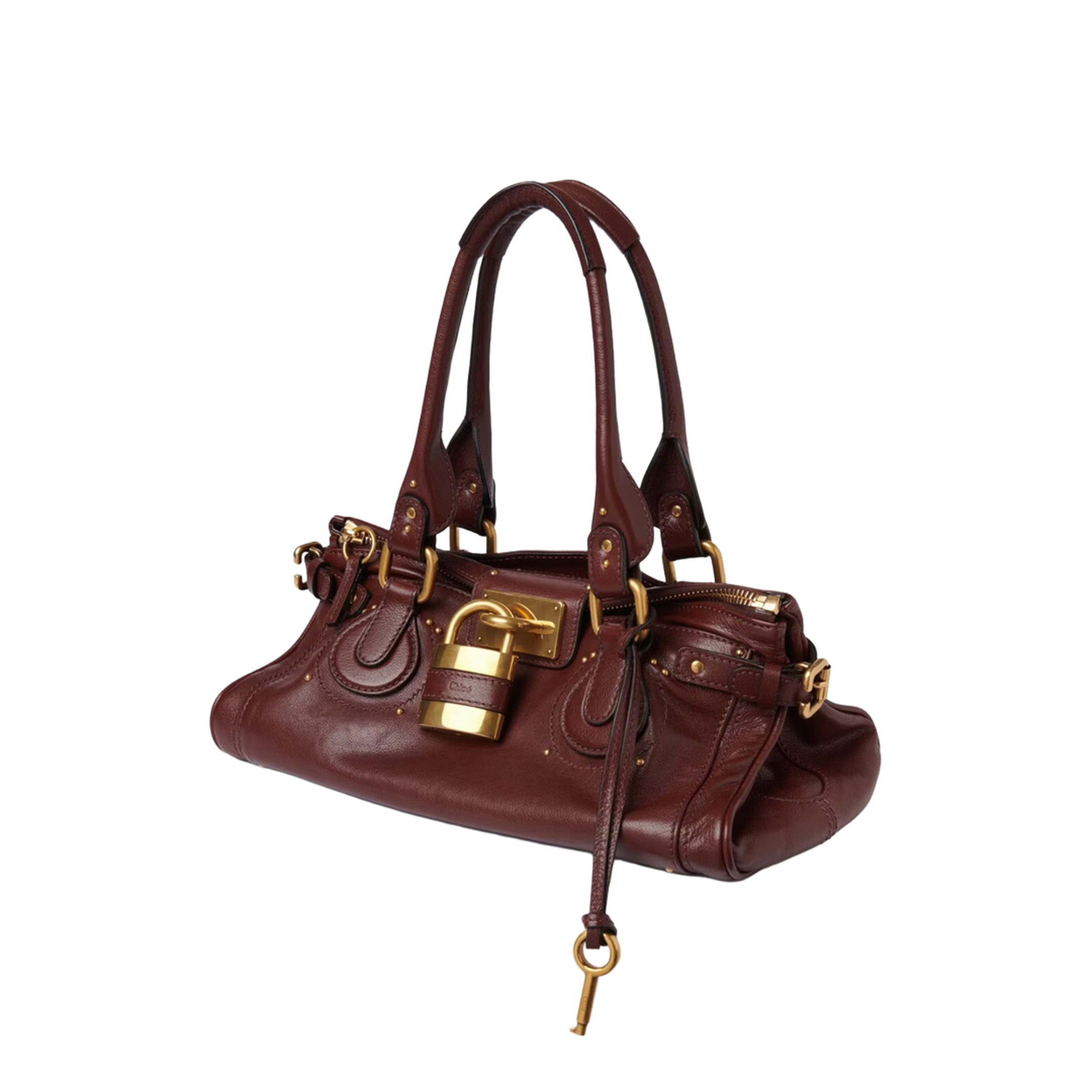 Paddington Leather Handbag - Brown - Image 3