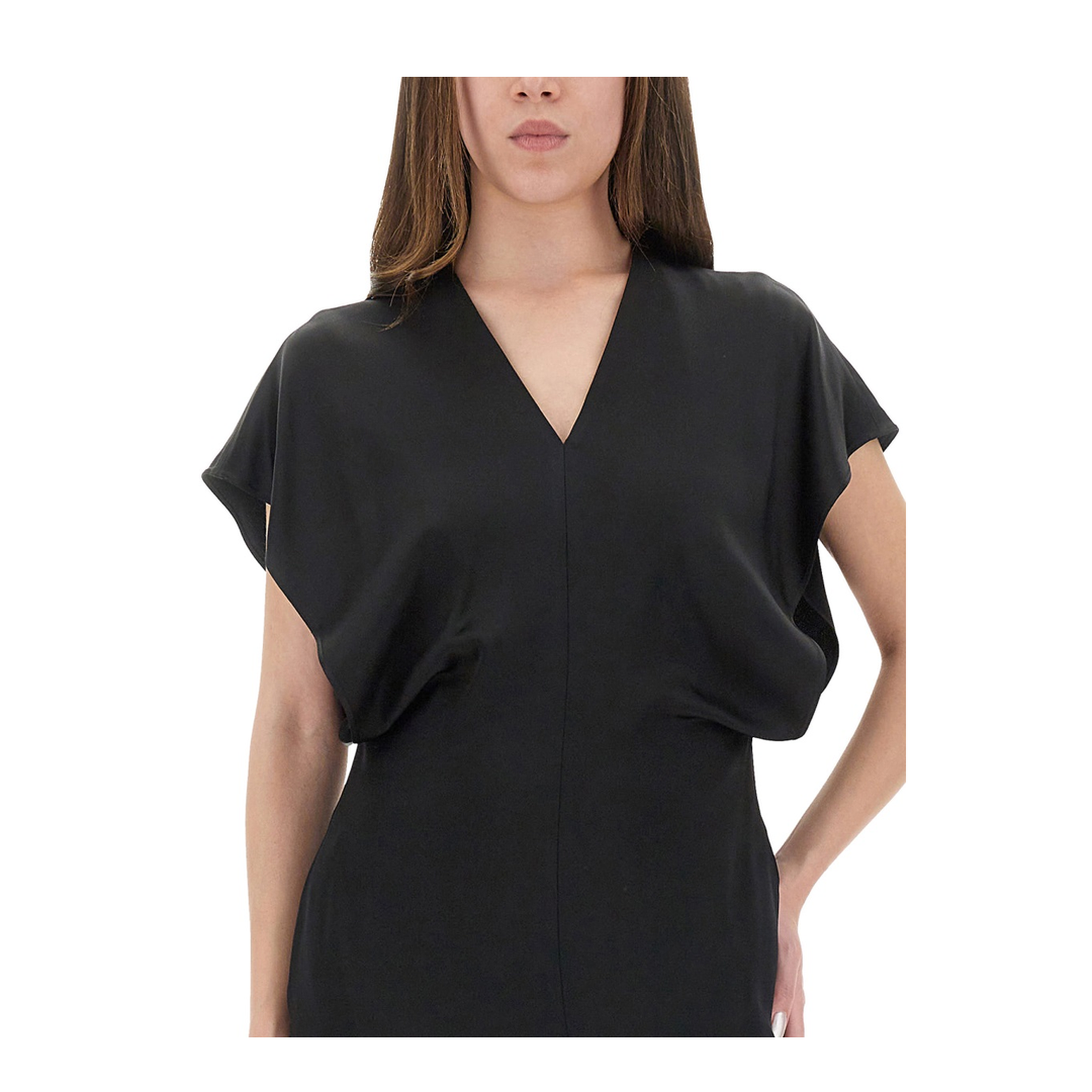 MIDI DRESS WITH WING SLEEVES - Image 3