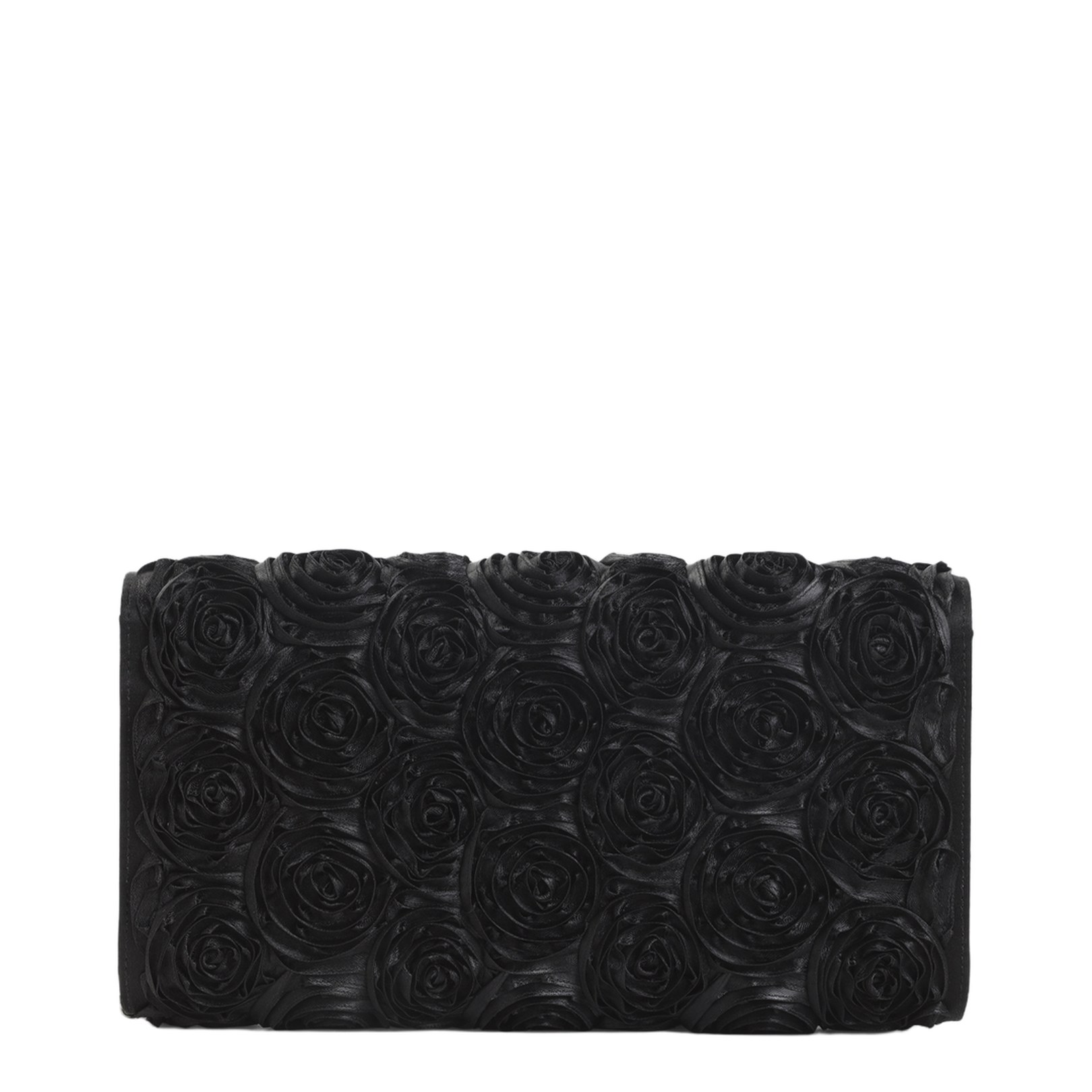 Envelope Flap Rose Flower Buckle Shoulder Bag - Image 4