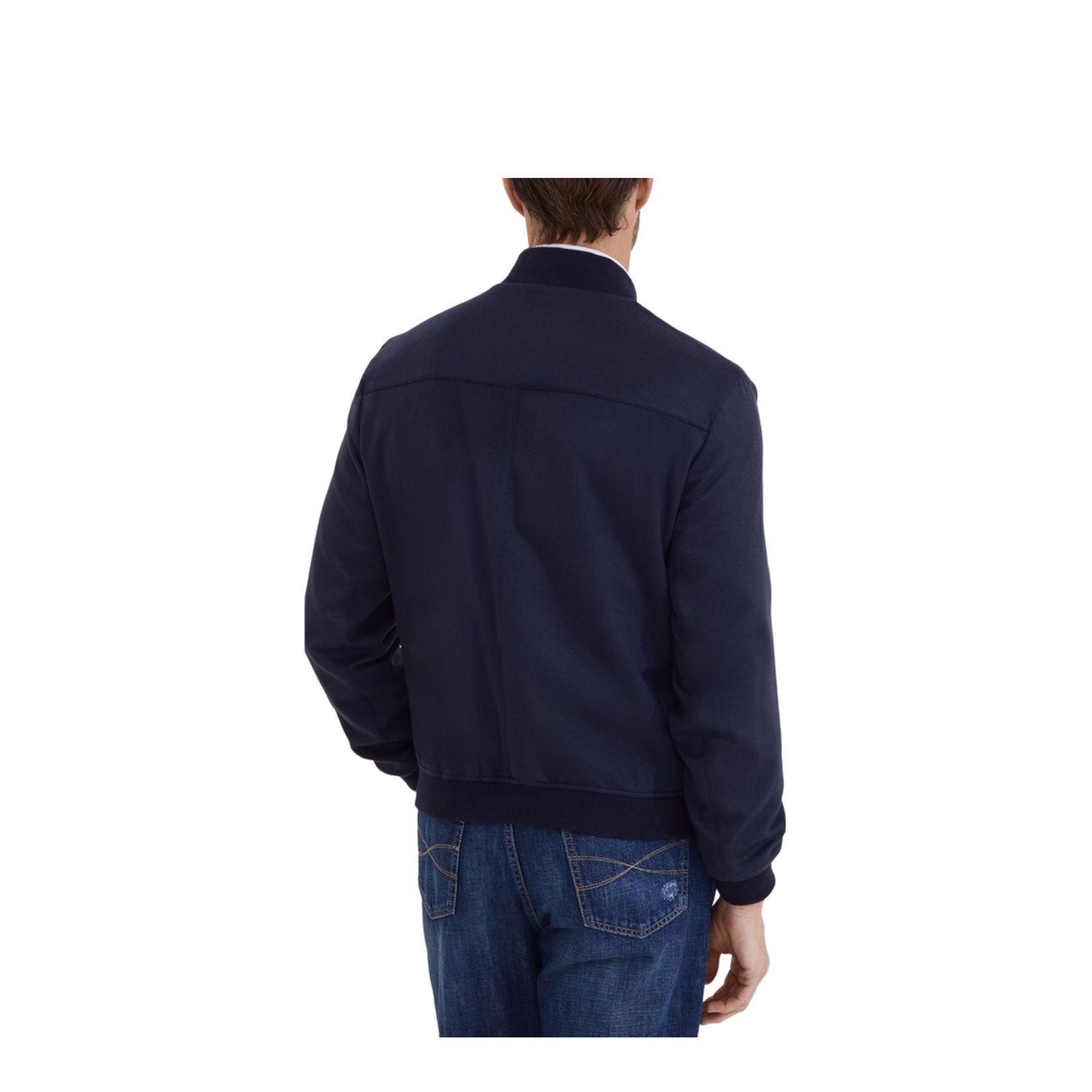 Cashmere Bomber Jacket - Image 3
