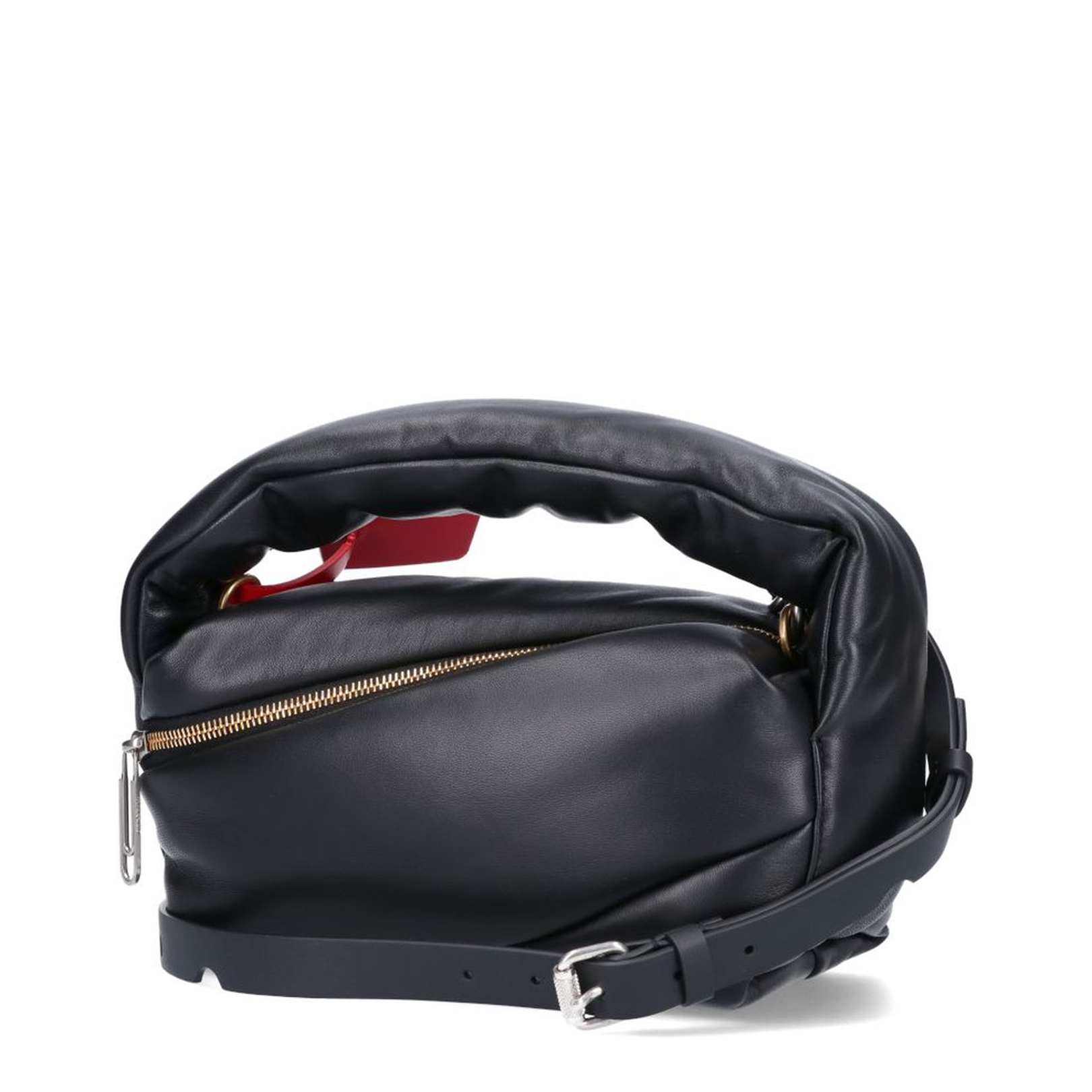 Black Leather Handbag - Image 2