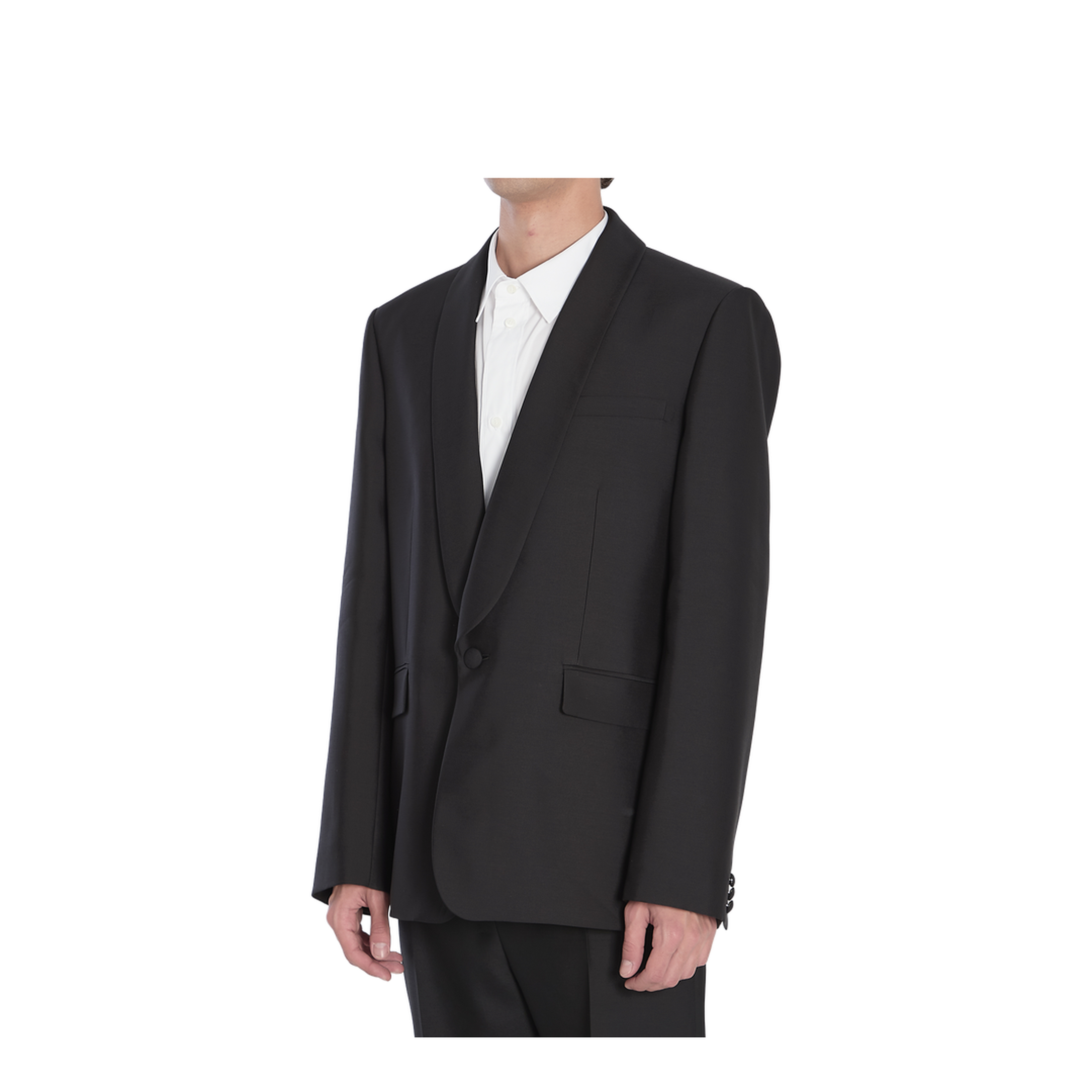 Wool and silk jacket - Image 2