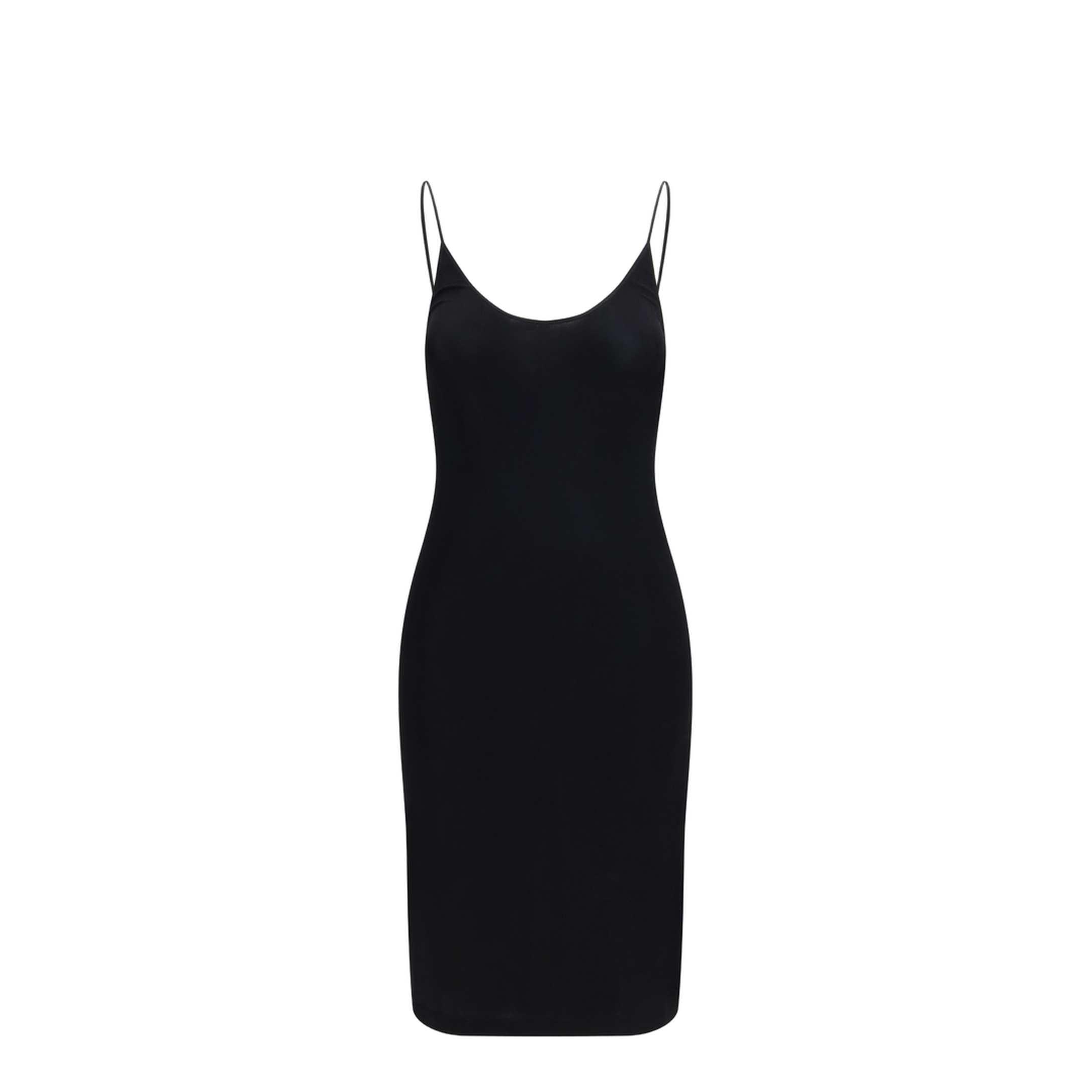 Cassandre Open-Back Ribbed-Knit Dress - Image 1