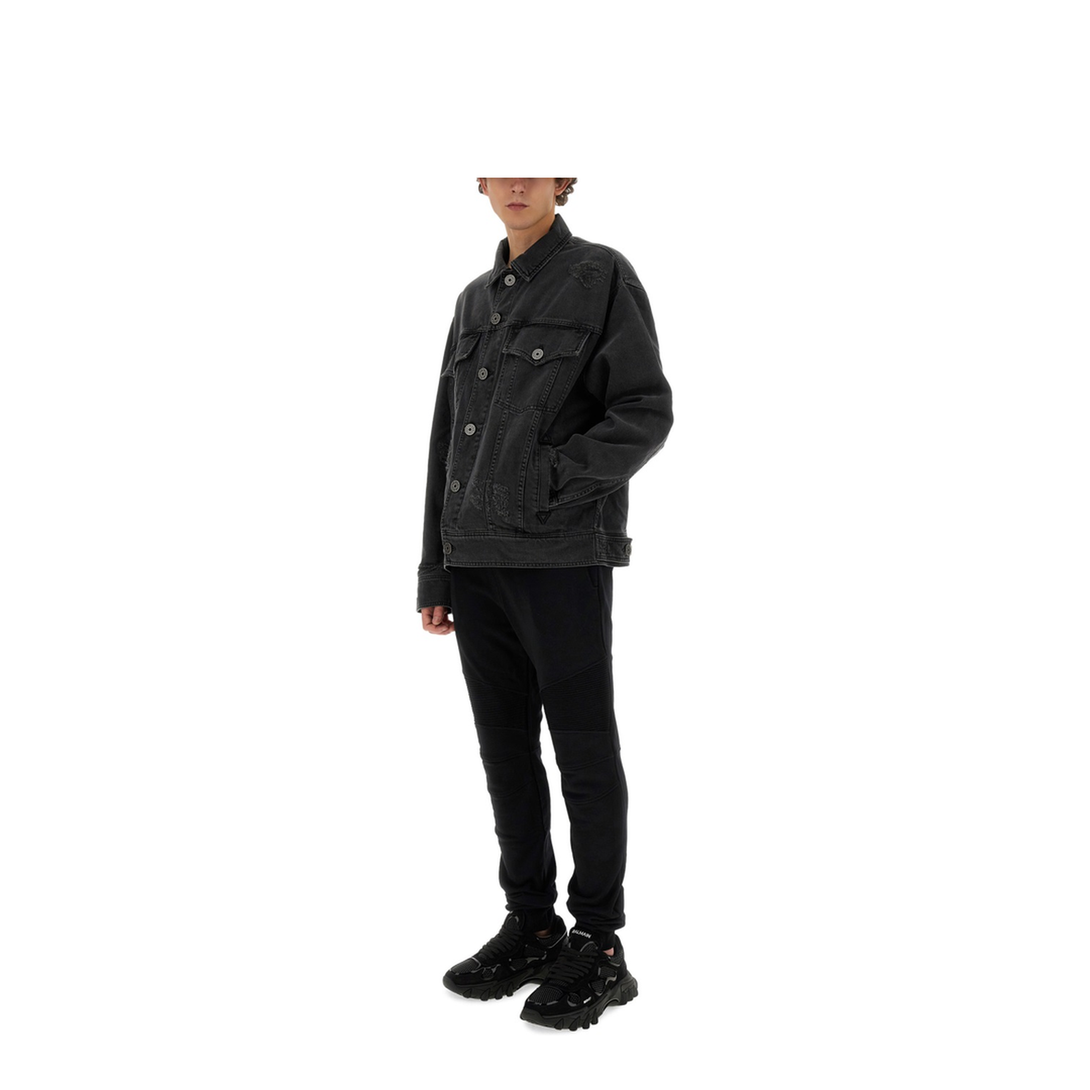 Denim Jacket Black - Image 2