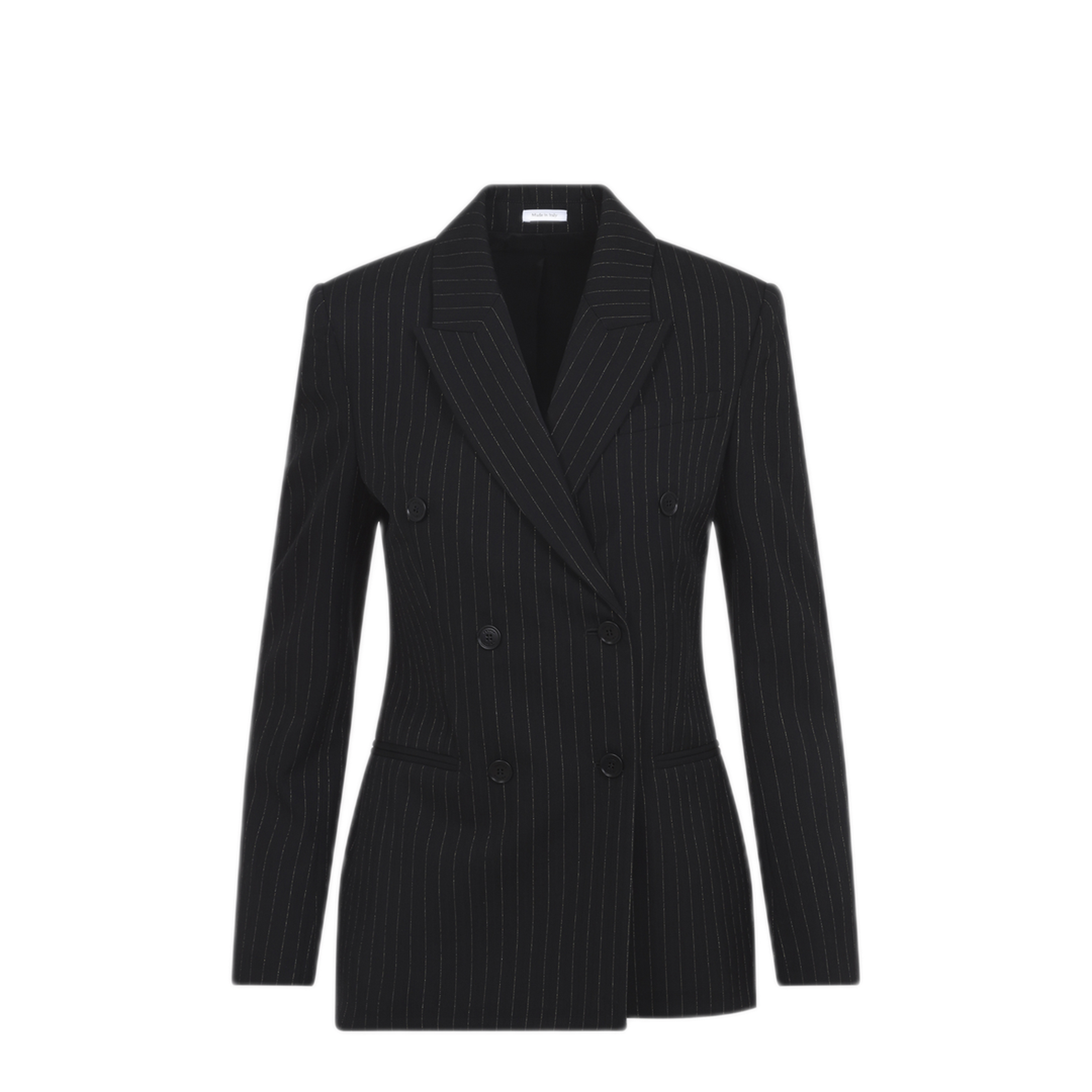 Pinstripe Lurex Jacket - Image 1