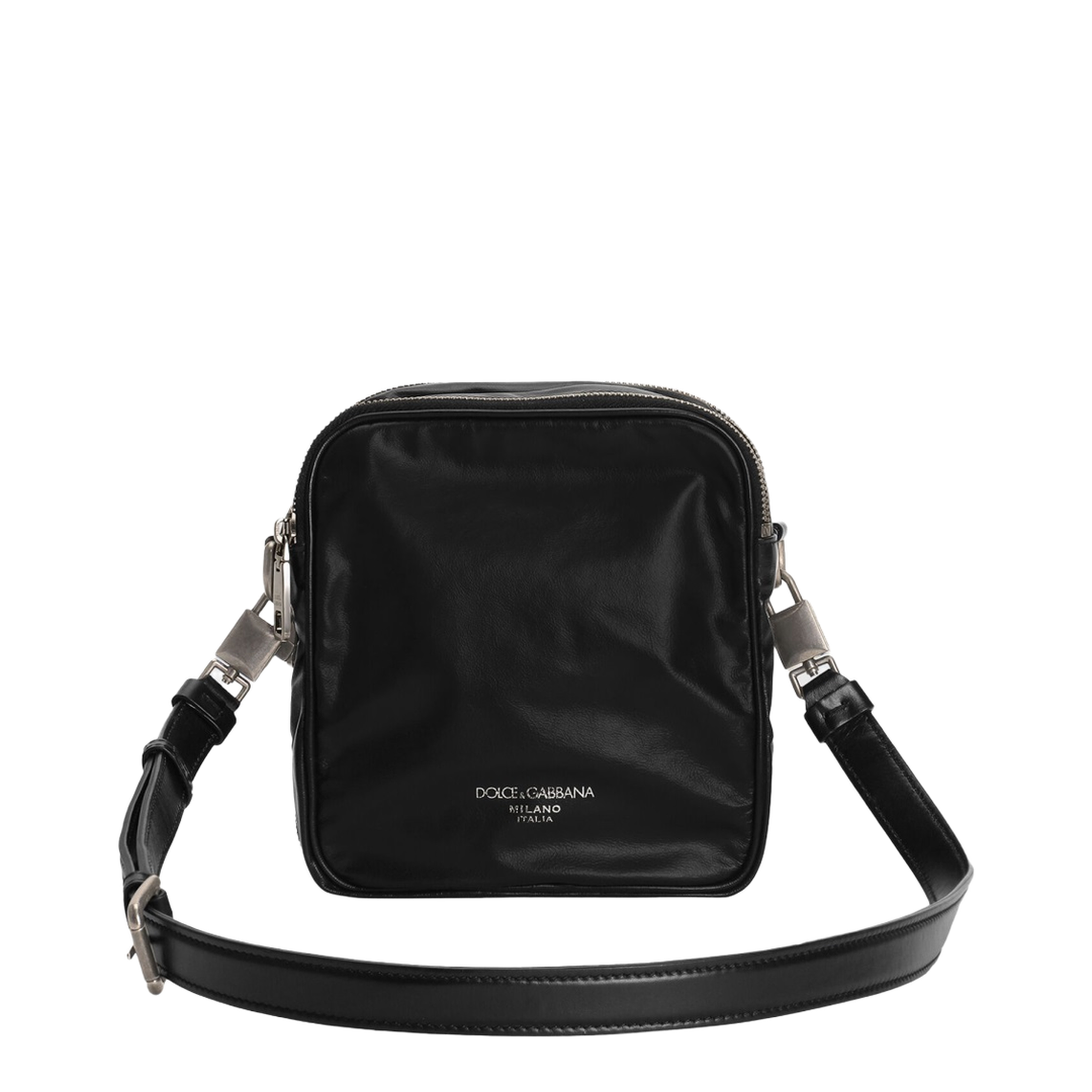 Calfskin Crossbody - Black - Image 1