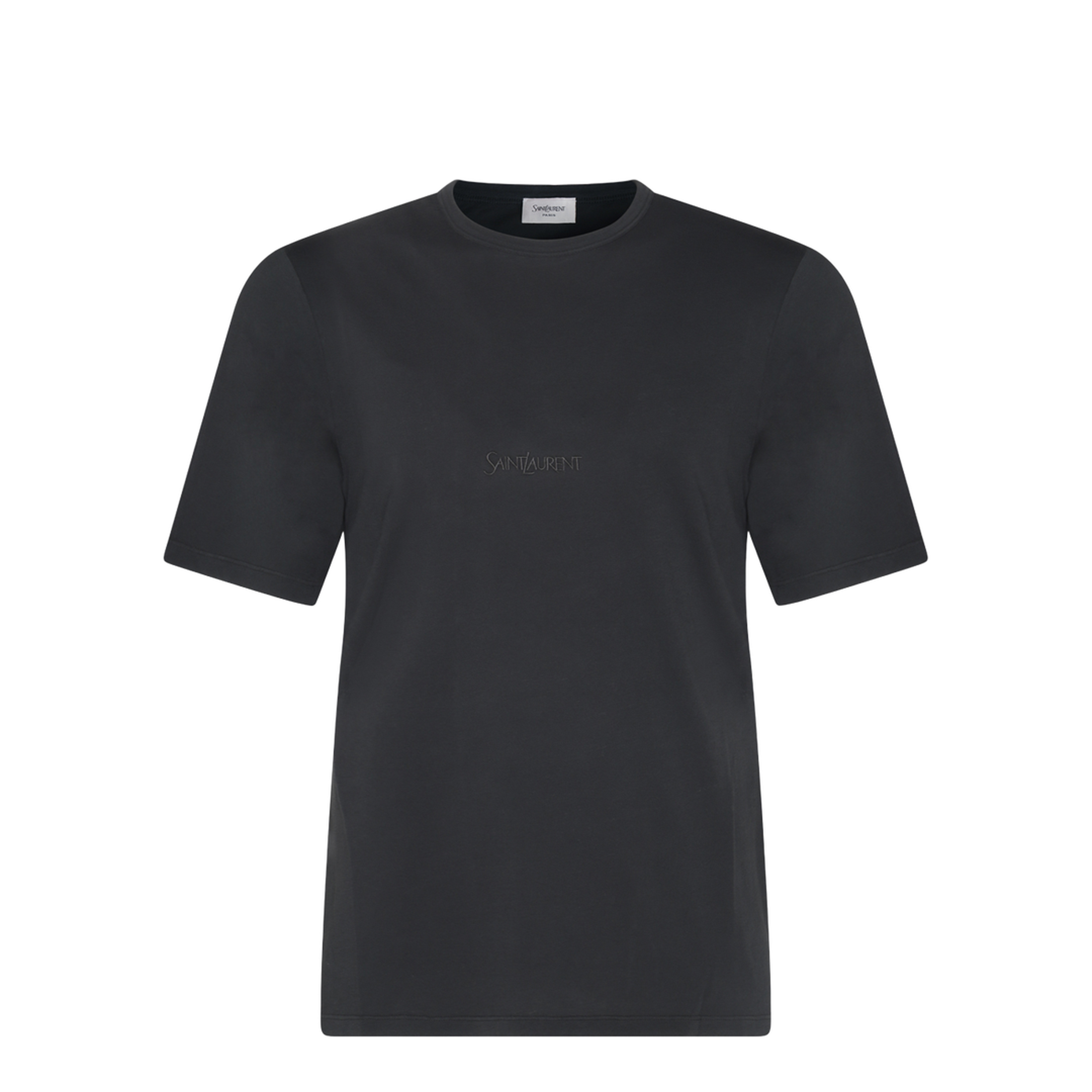 Black Crew Neck T-Shirt - Image 1