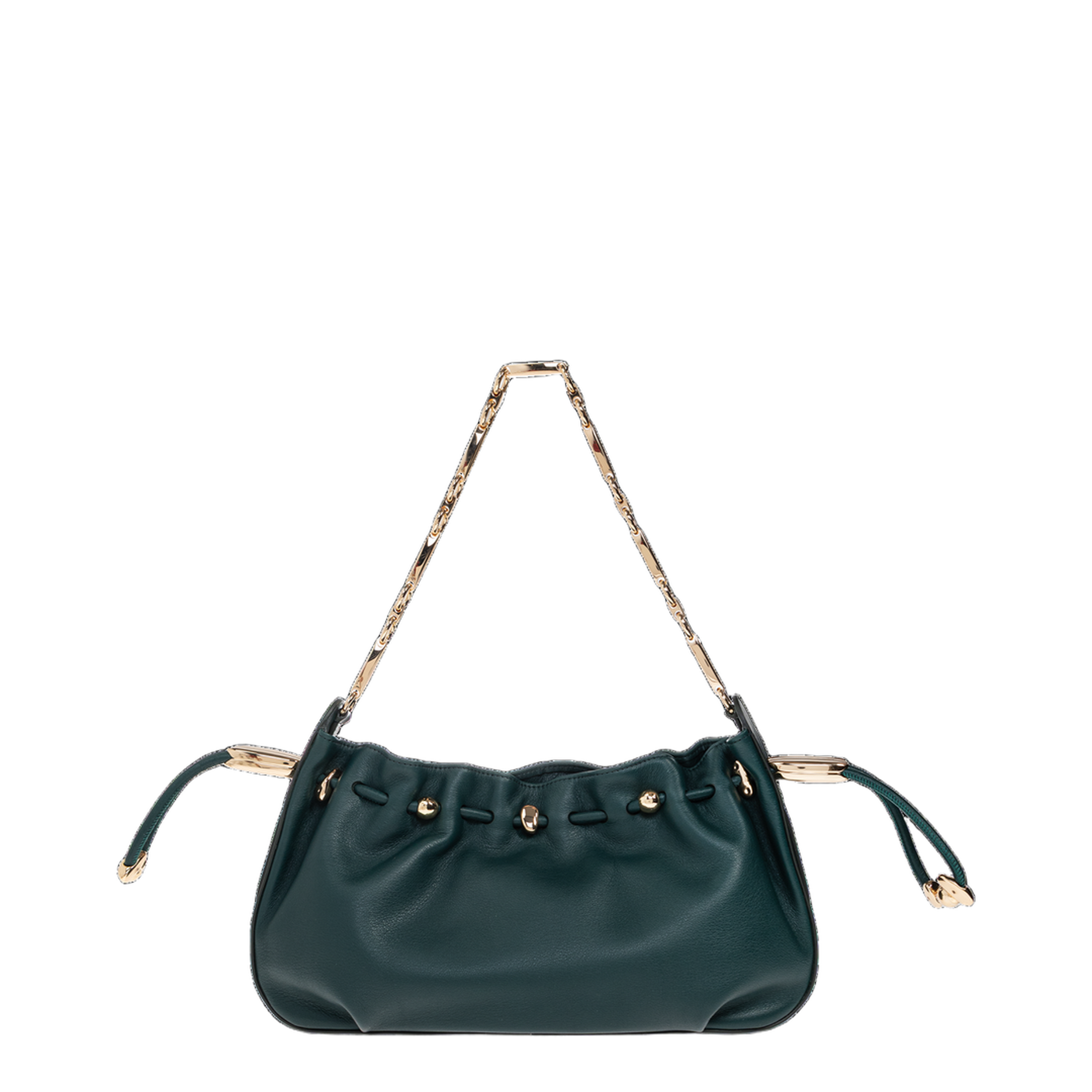 Halcyon Shoulder Bag Suede - Olive - Image 3