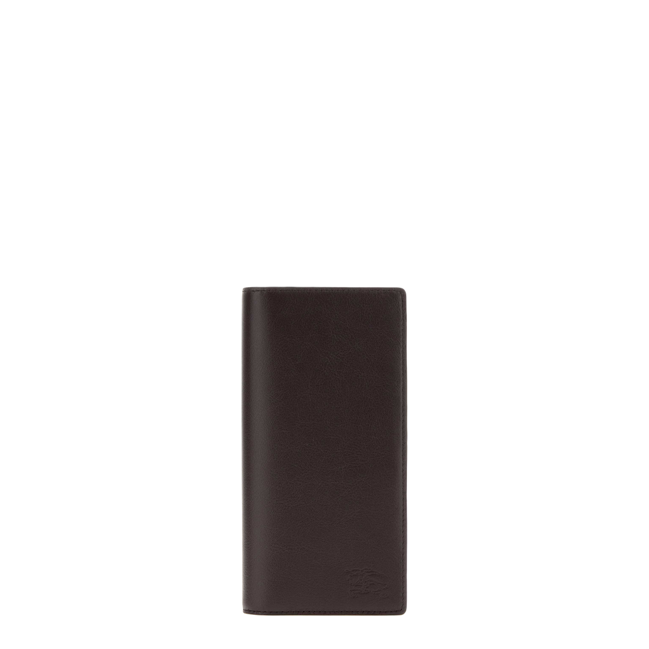 Calf Leather Wallet - Chocolate Brown - Image 1