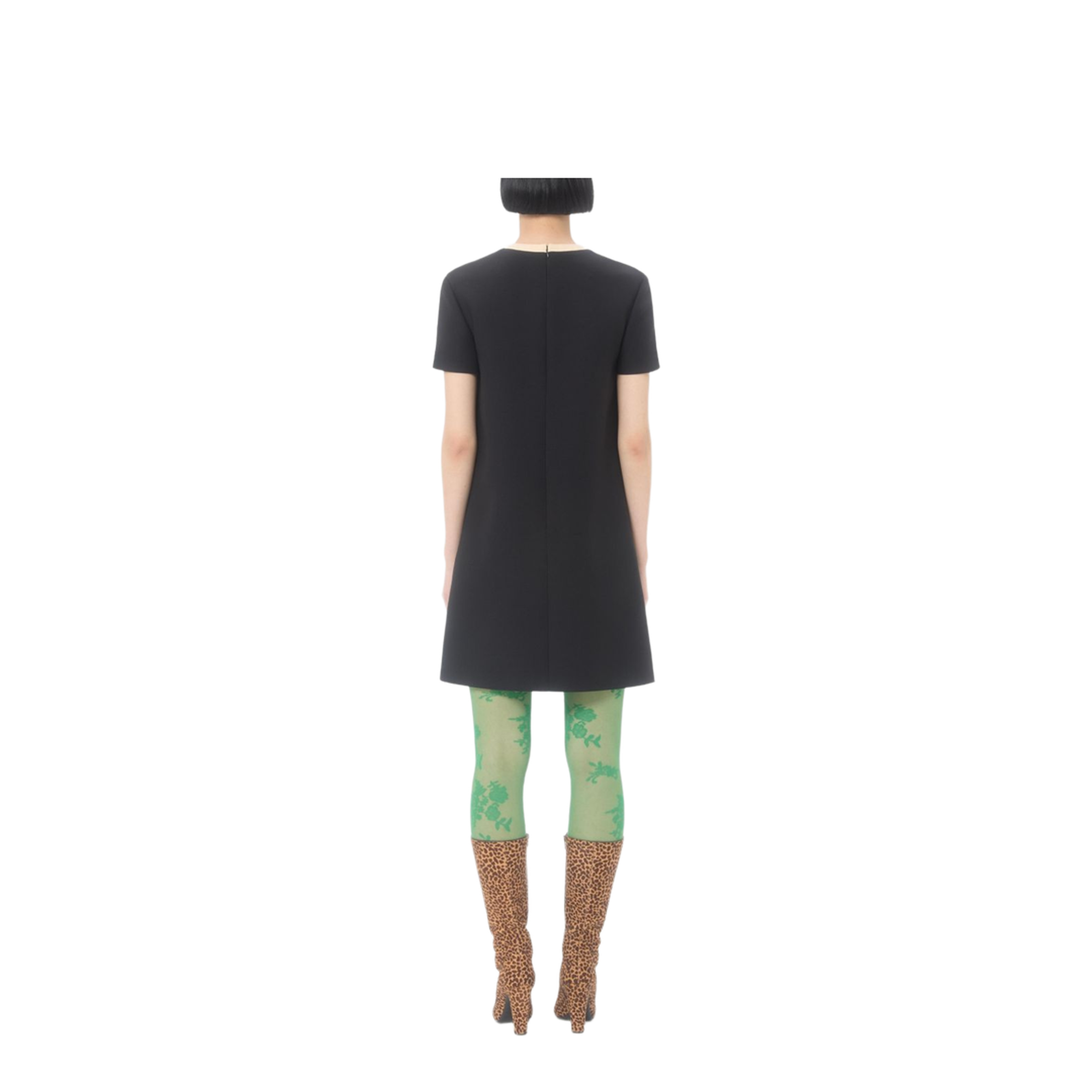 Wool And Silk Blend Dress - Image 4