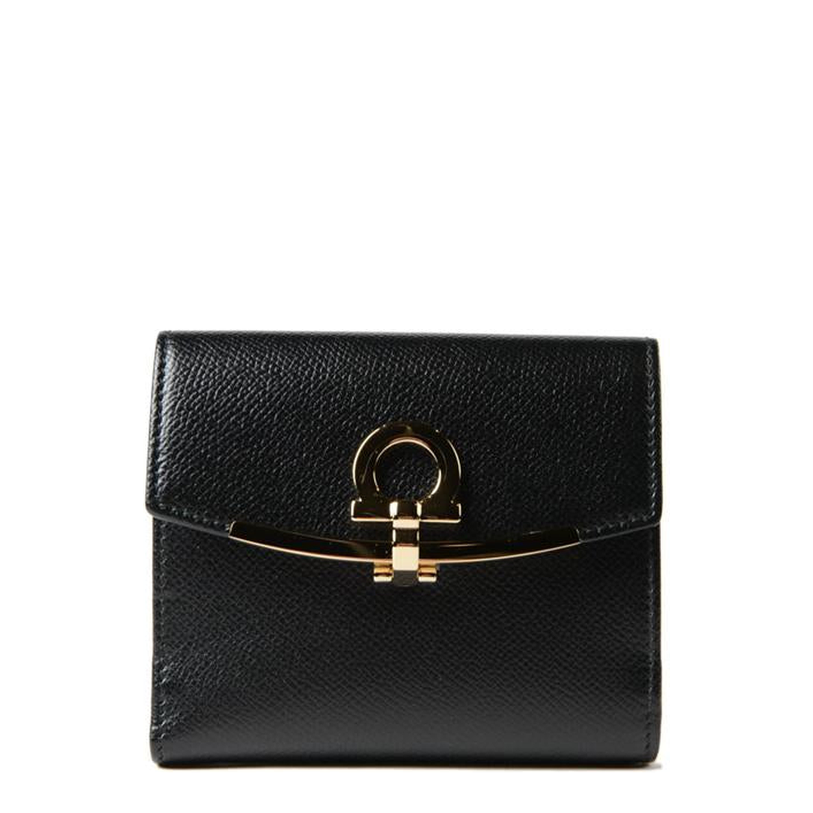 Gancini Plaque Bi-Fold Wallet - Image 1