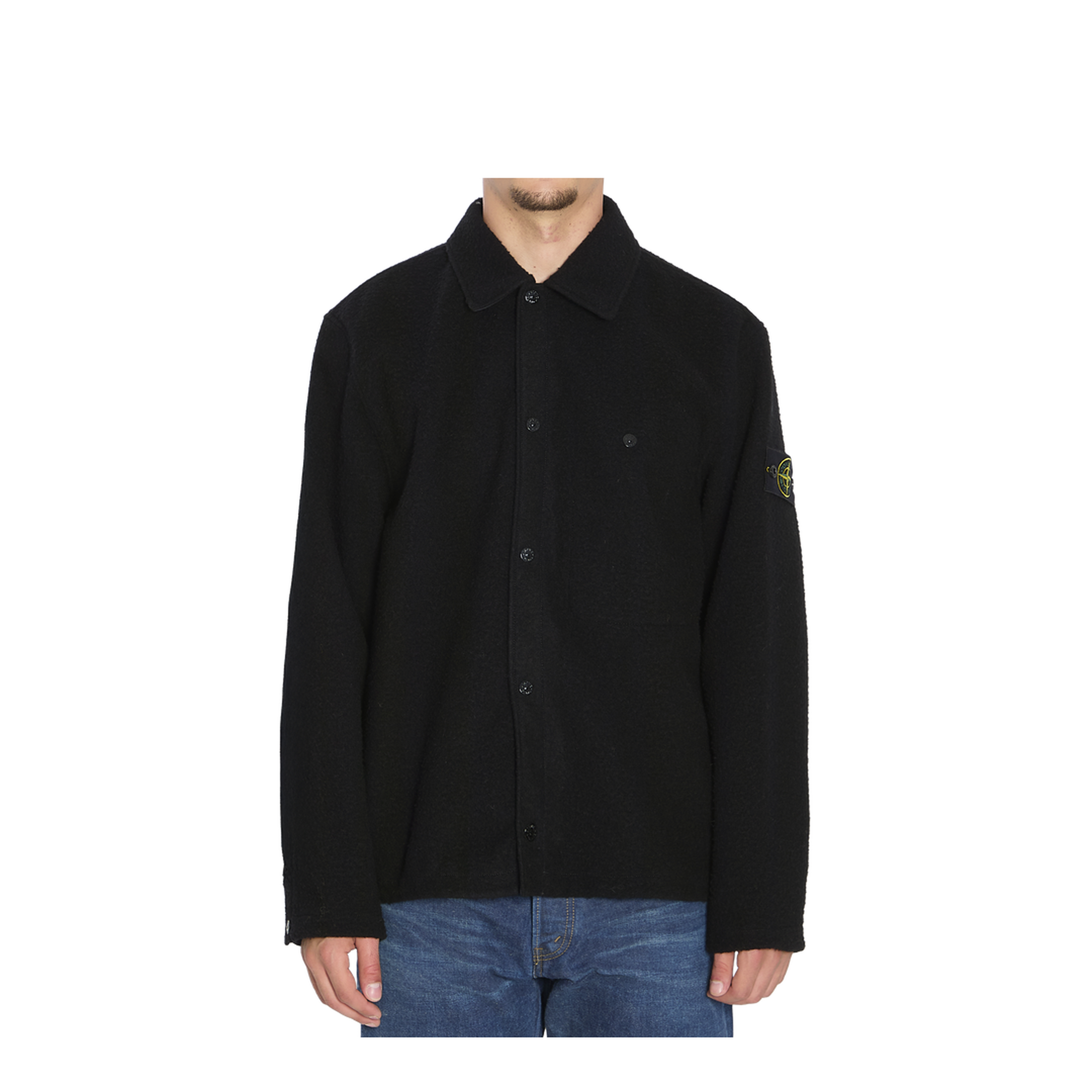 Overshirt in Wool Blend - Image 1
