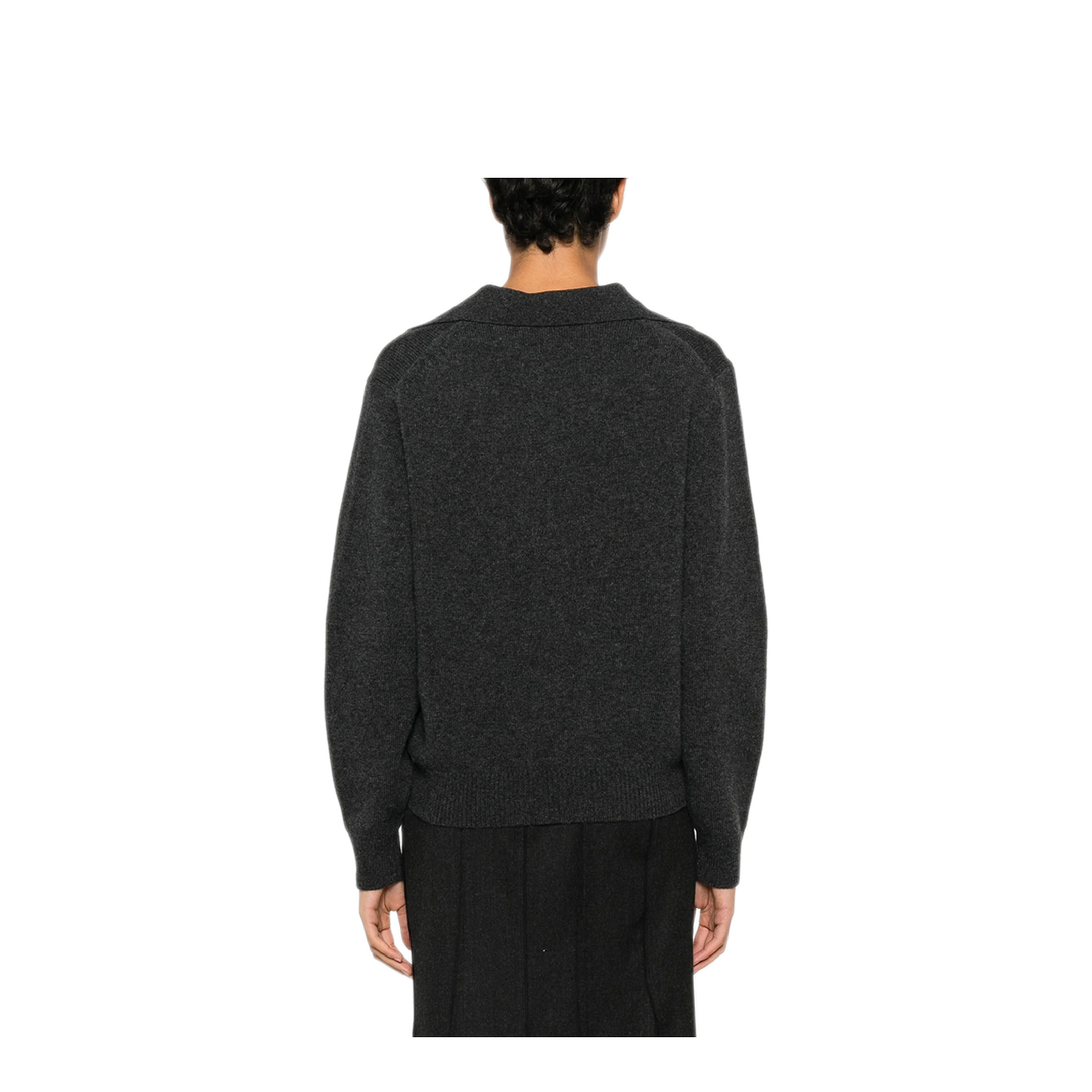 Genevieve Polo Jumper in Merino Wool - Image 12