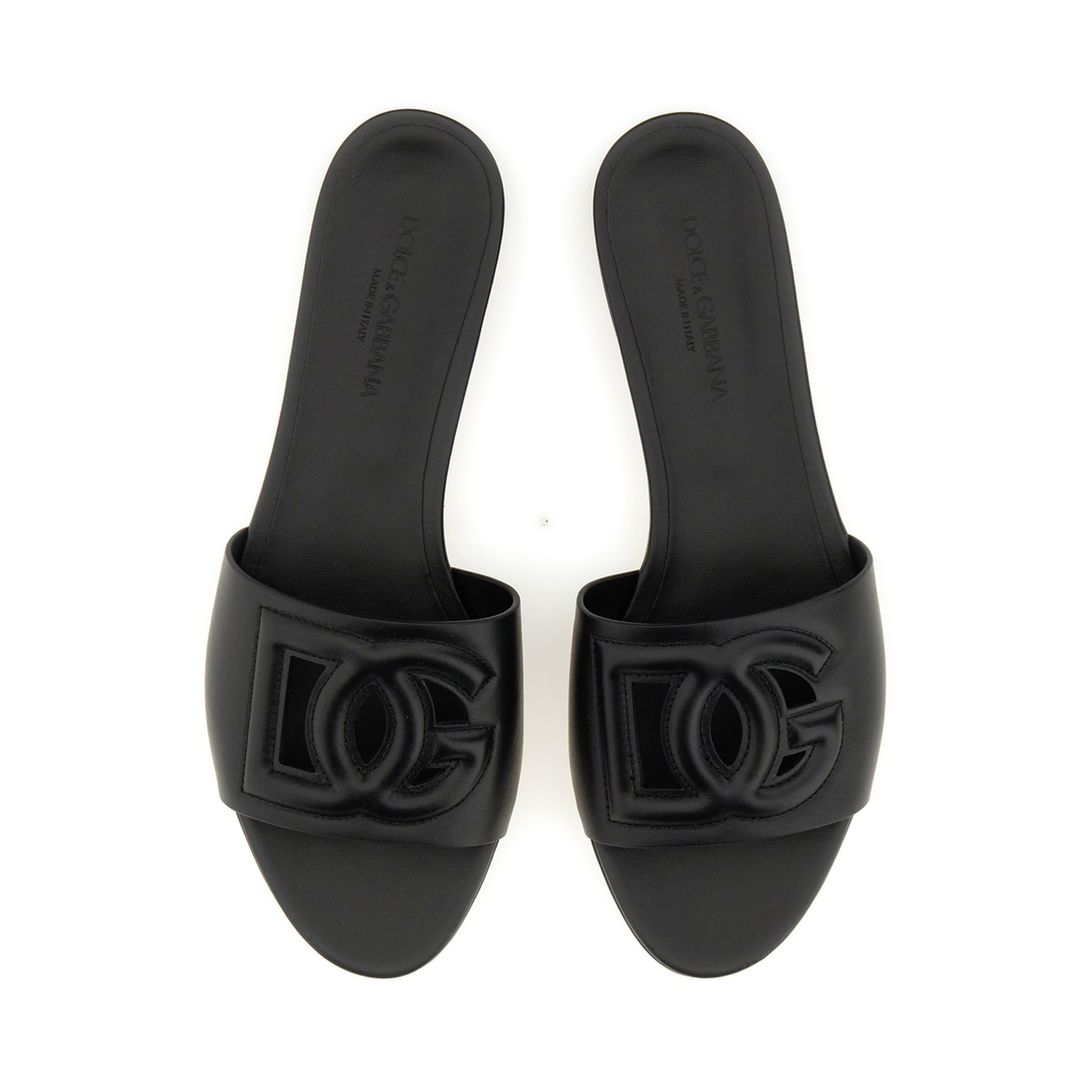Calfskin Slides with DG Millennials Logo - Image 8