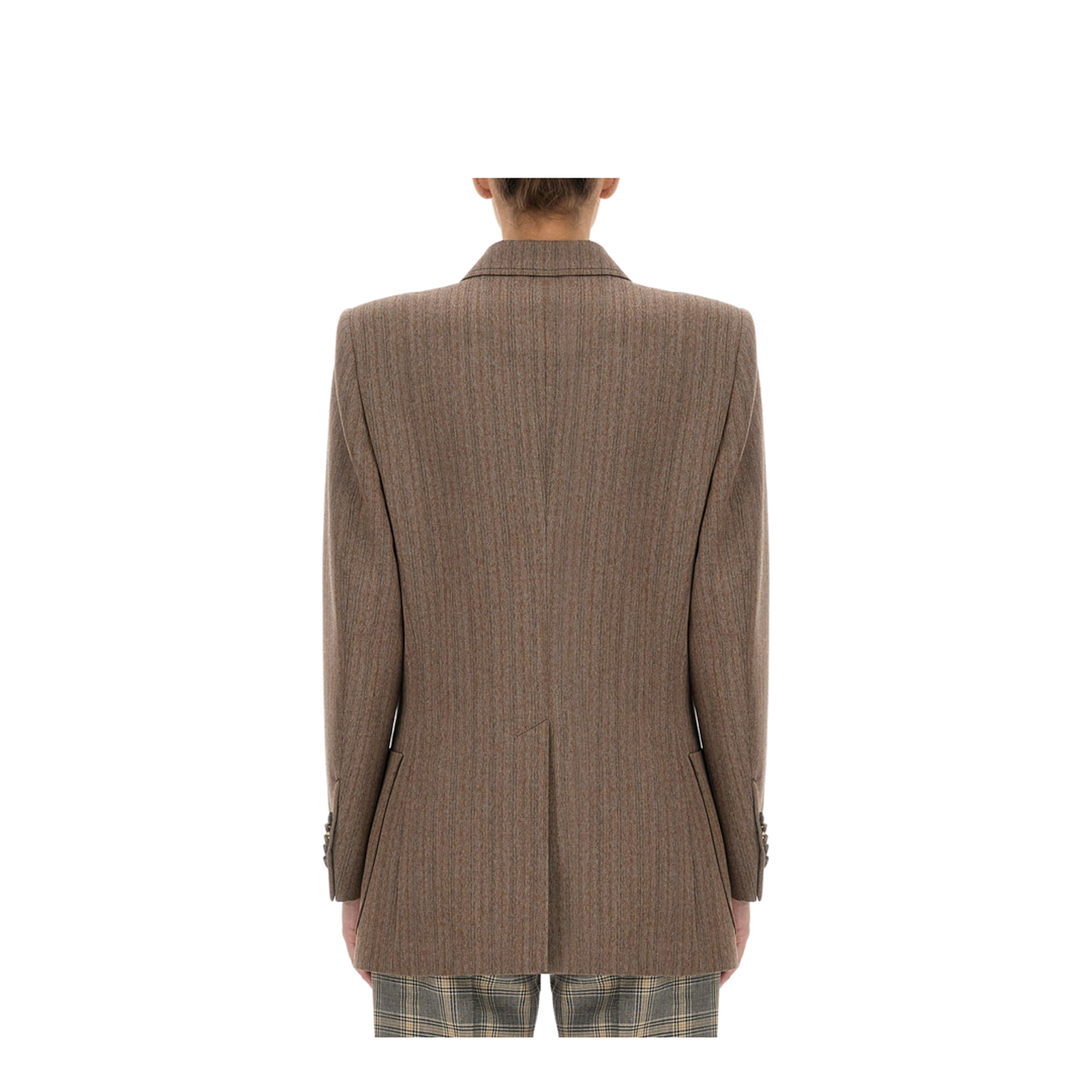 Herringbone Wool Jacket - Image 3