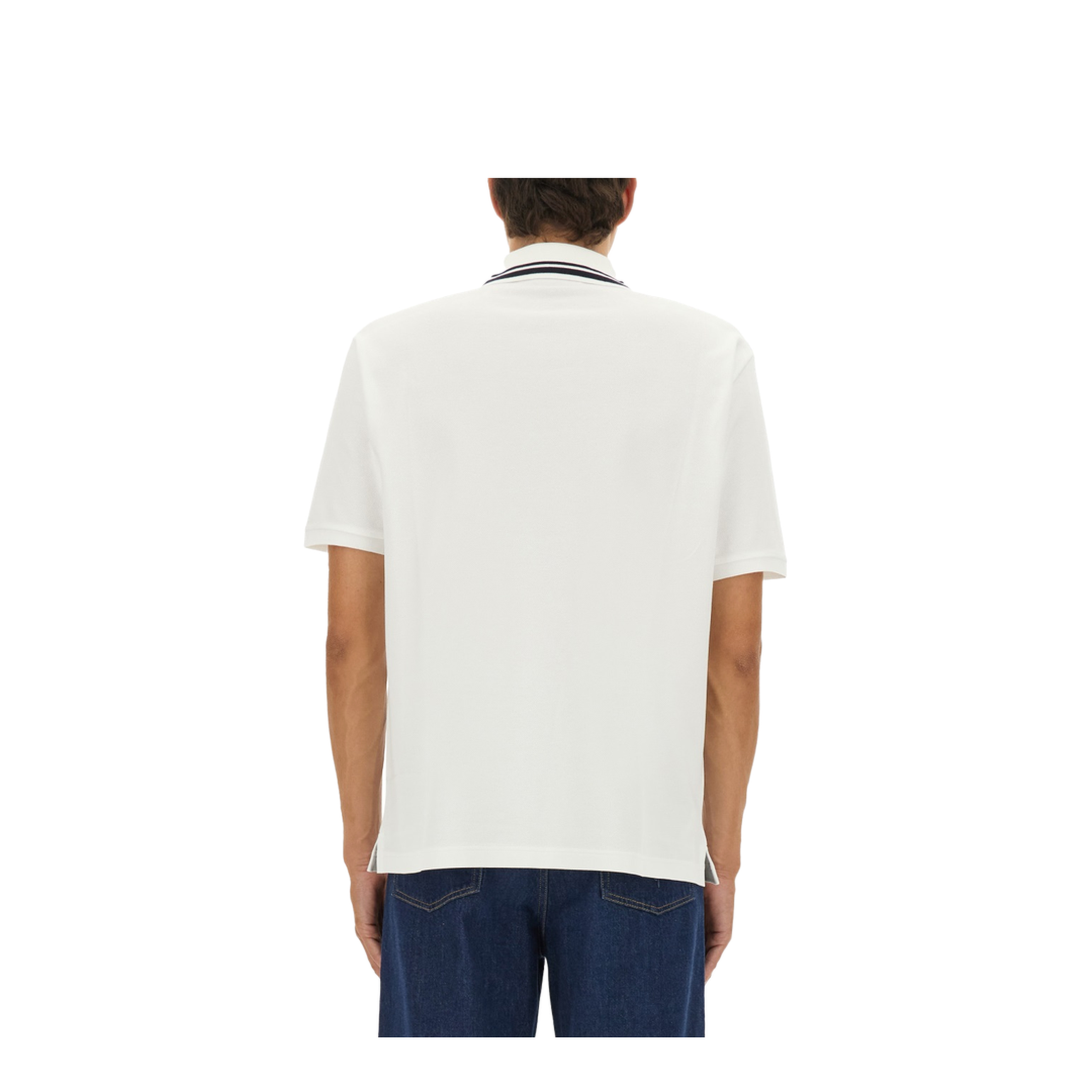 Cotton Pique Polo Shirt - Image 3