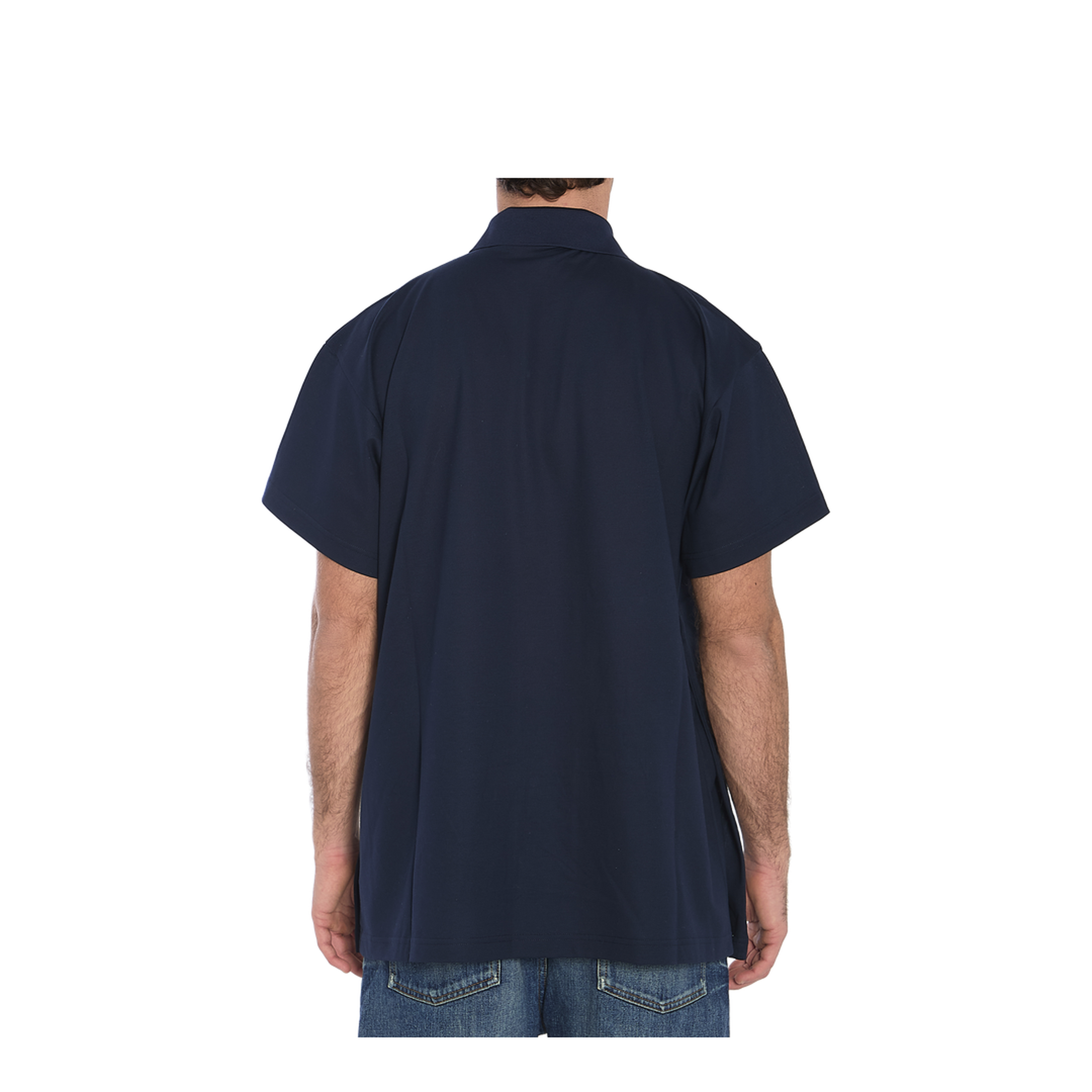 Interwined Cotton Polo Shirt - Image 4