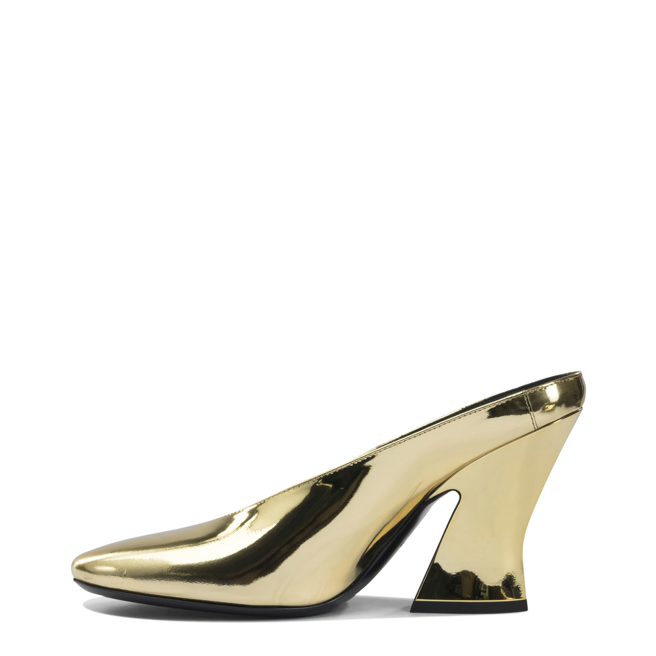 Sculpted 95 Mm Heeled Mule - Image 3