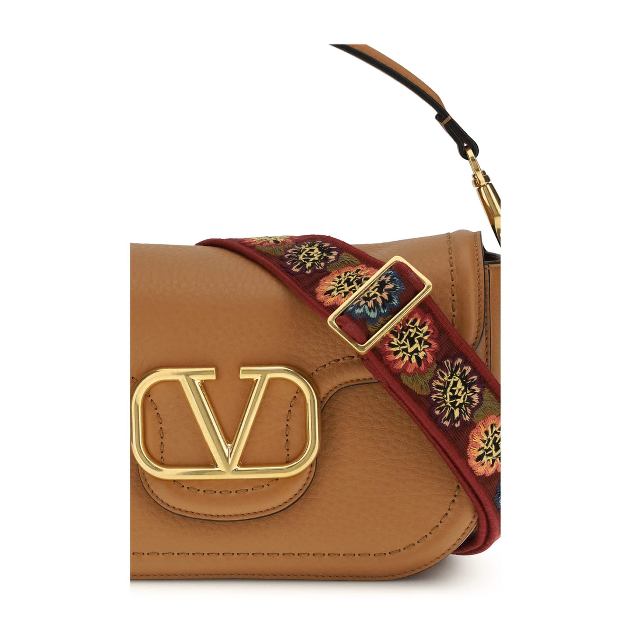 Alltime UNI Calf Leather Shoulder Bag - Almond Beige - Image 4
