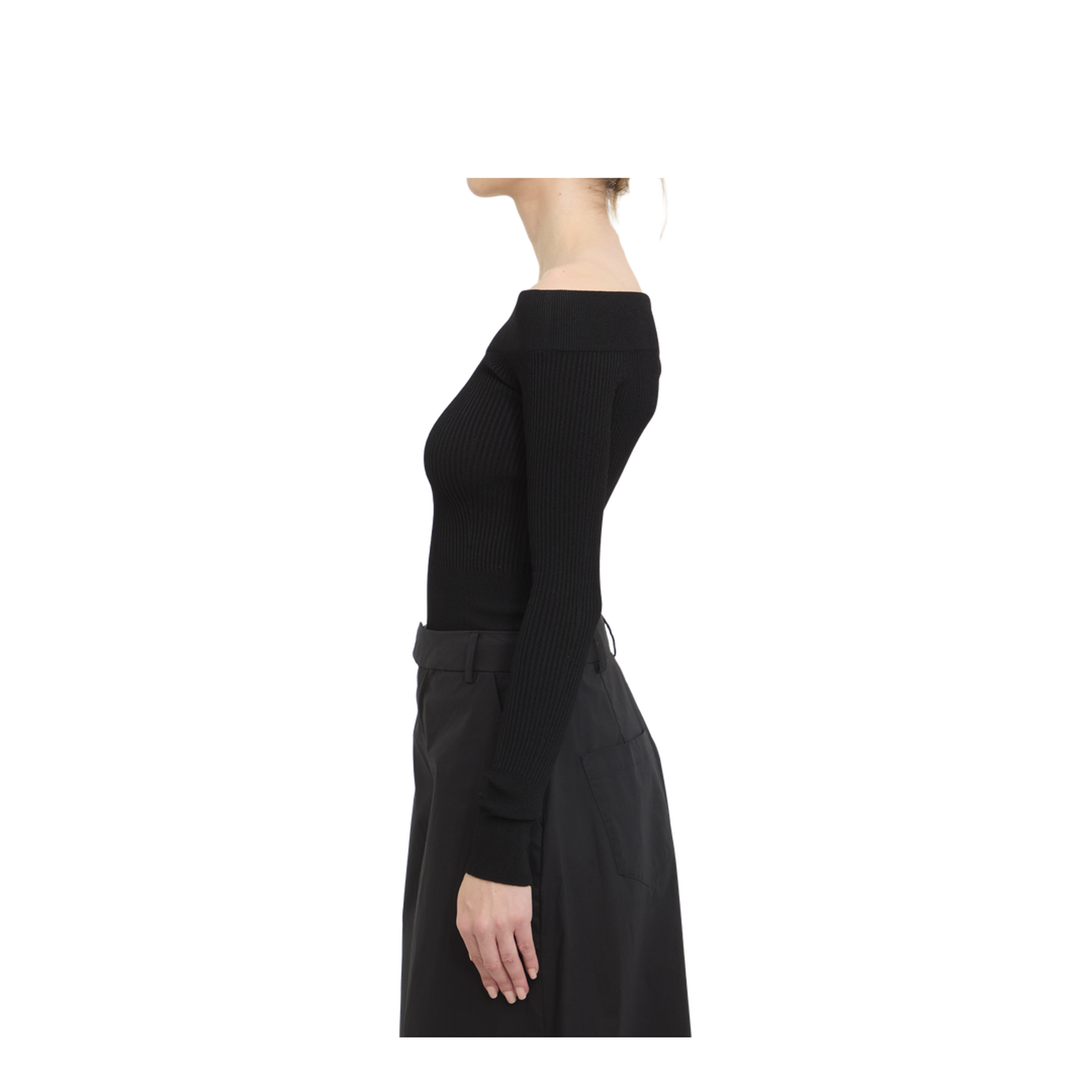 Ribbed Knit Shaping Body - Image 3