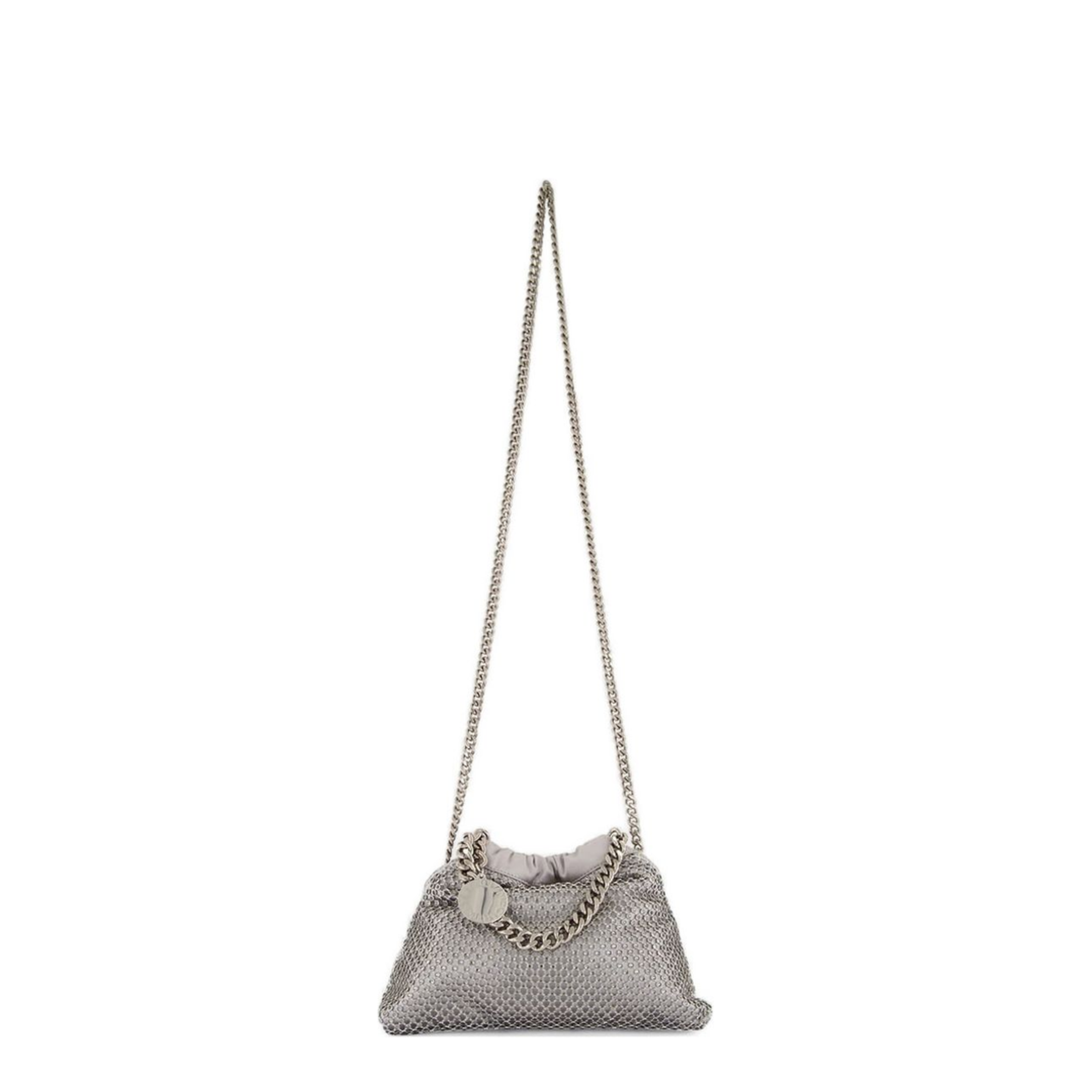 Falabella Mini Polyester Drawstring Bag - Argento - Image 1