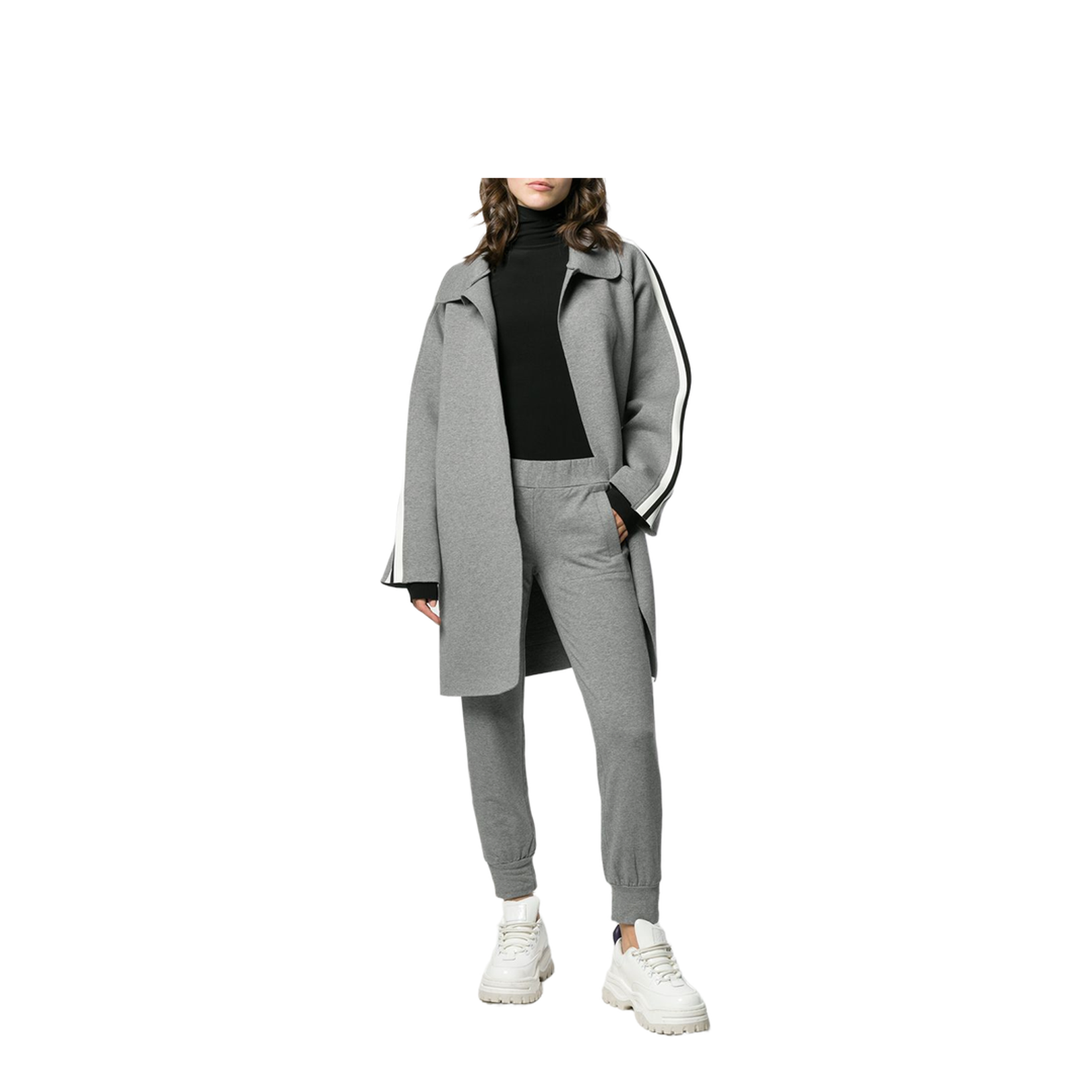 Slim Fit Long Sleeve Turtle Top - Image 2