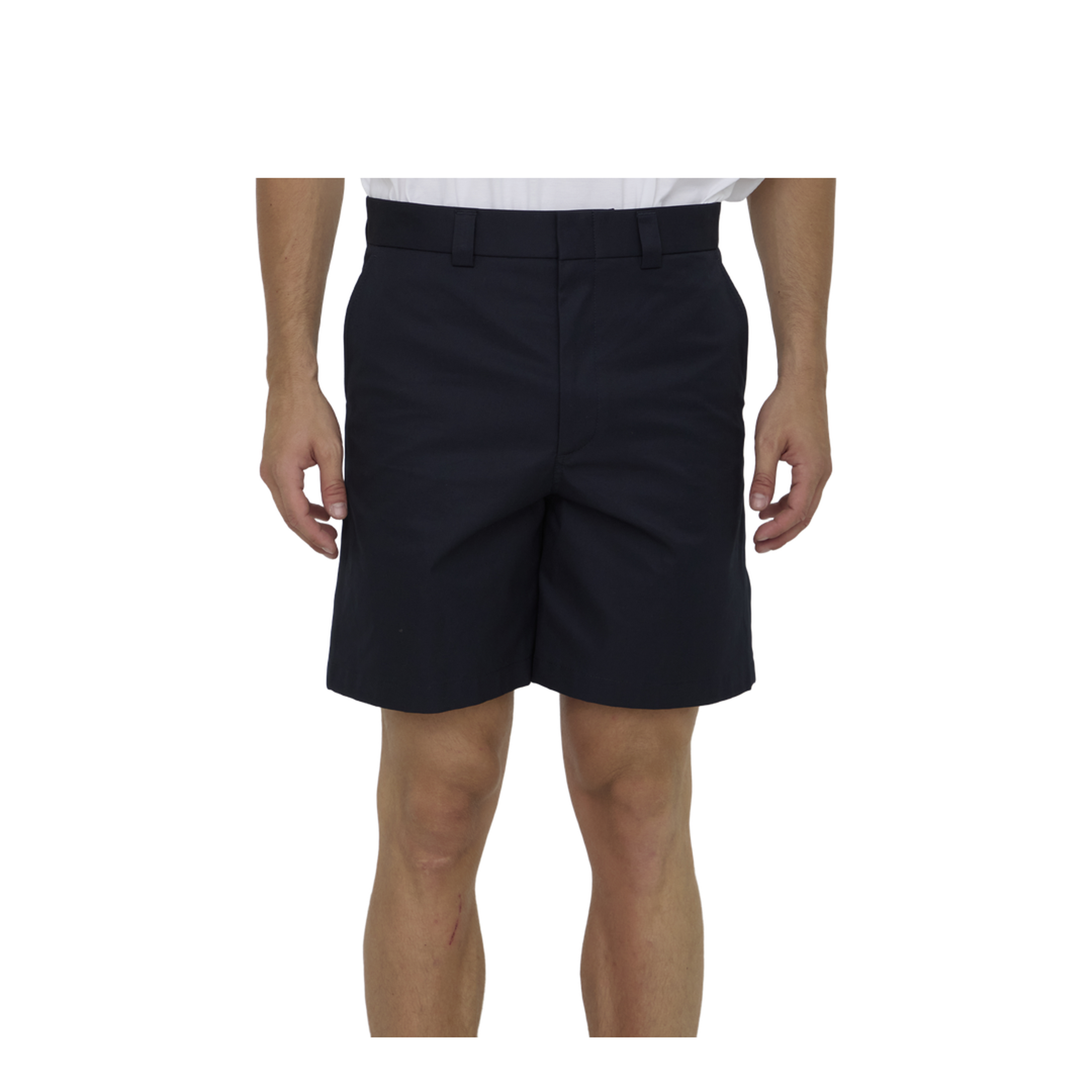 Double Cotton Twill Shorts - Image 1
