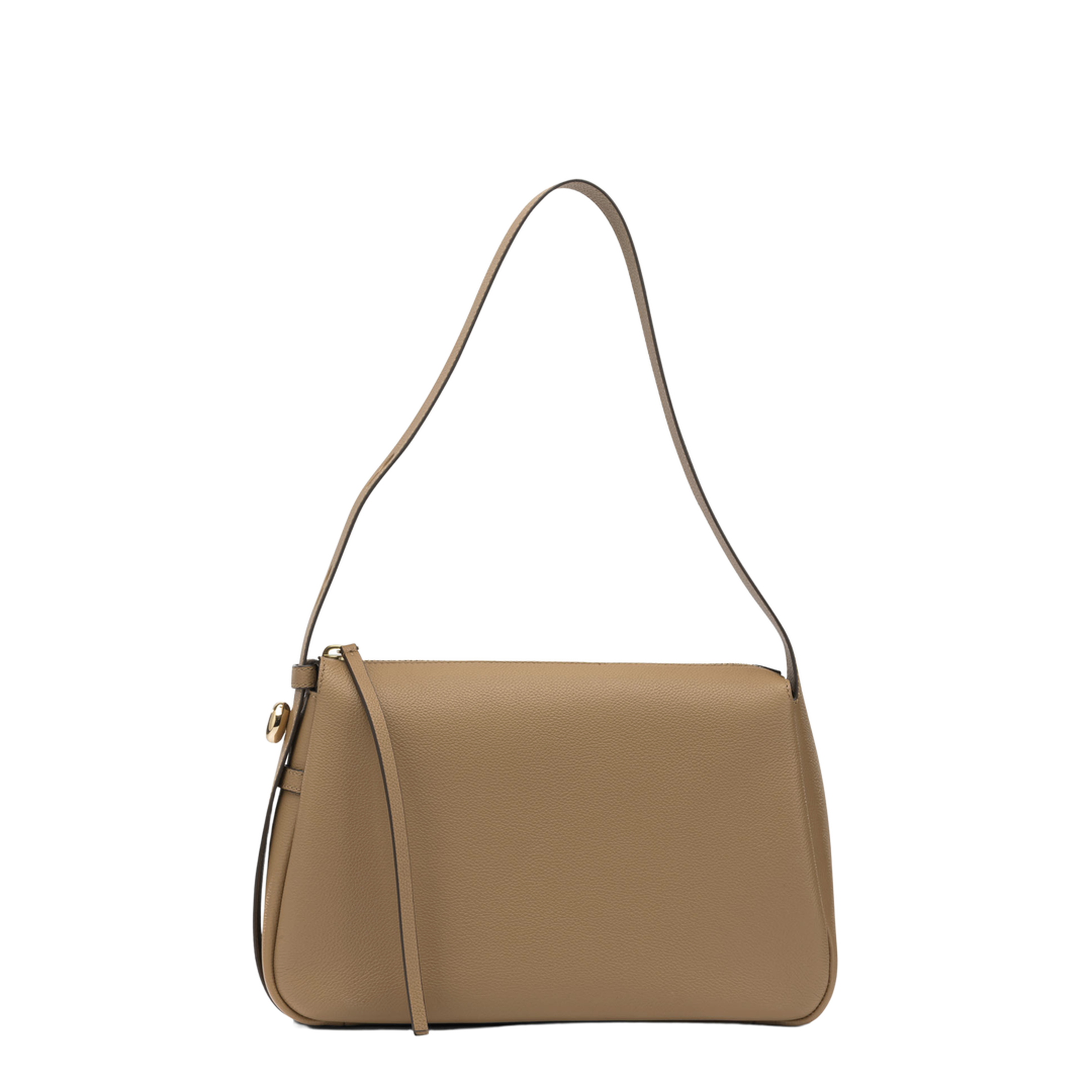 Romy Pebbled Leather Crossbody - Tiramisu - Image 1