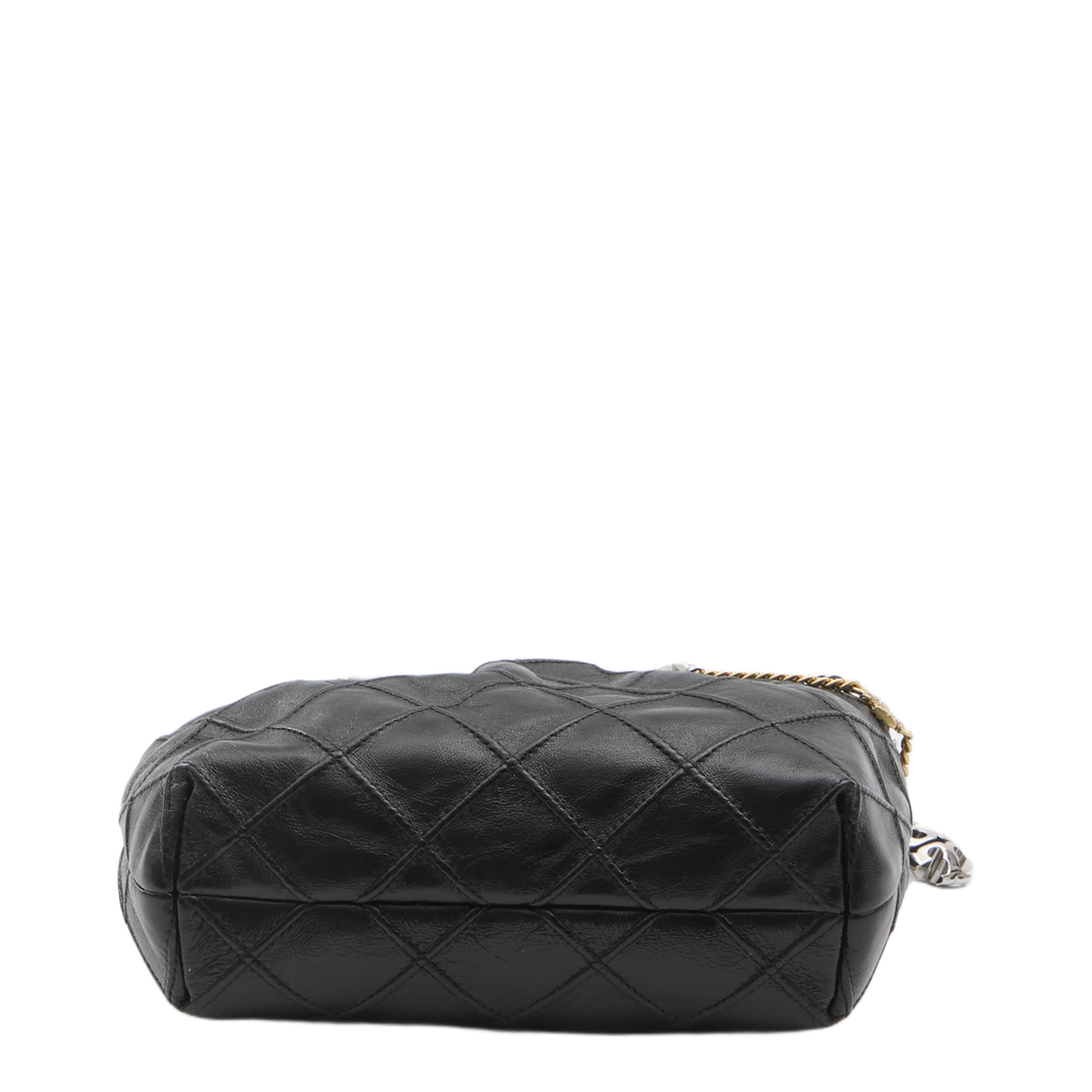 Fleming Mini Leather Hobo Bag - Image 3