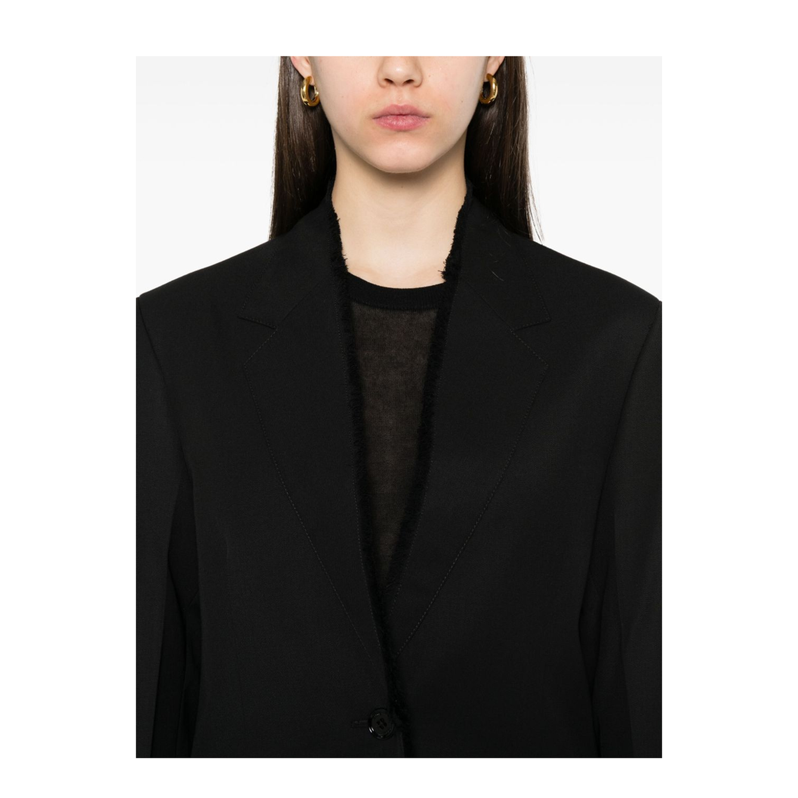 Wool Single-Breasted Jacket - Image 5