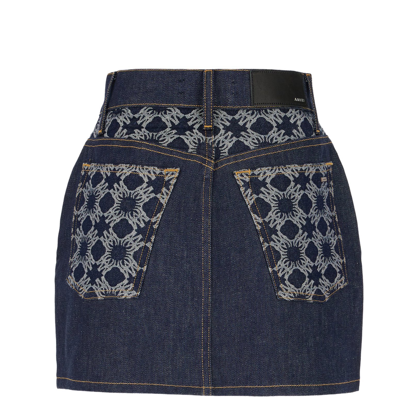 Blue denim mini skirt - Image 2
