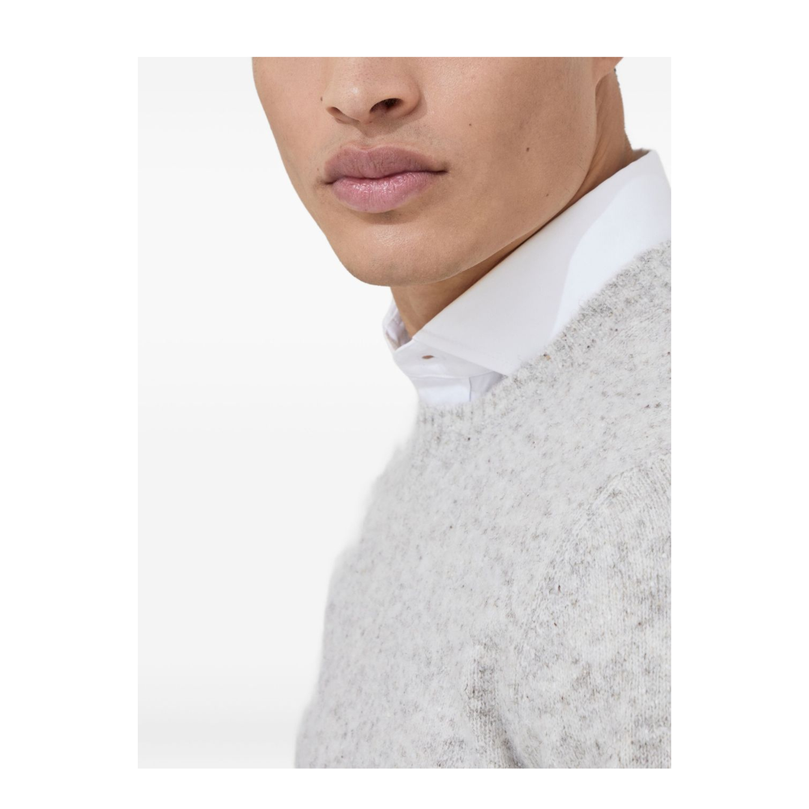 Buttoned Yarn Sweater - Image 2