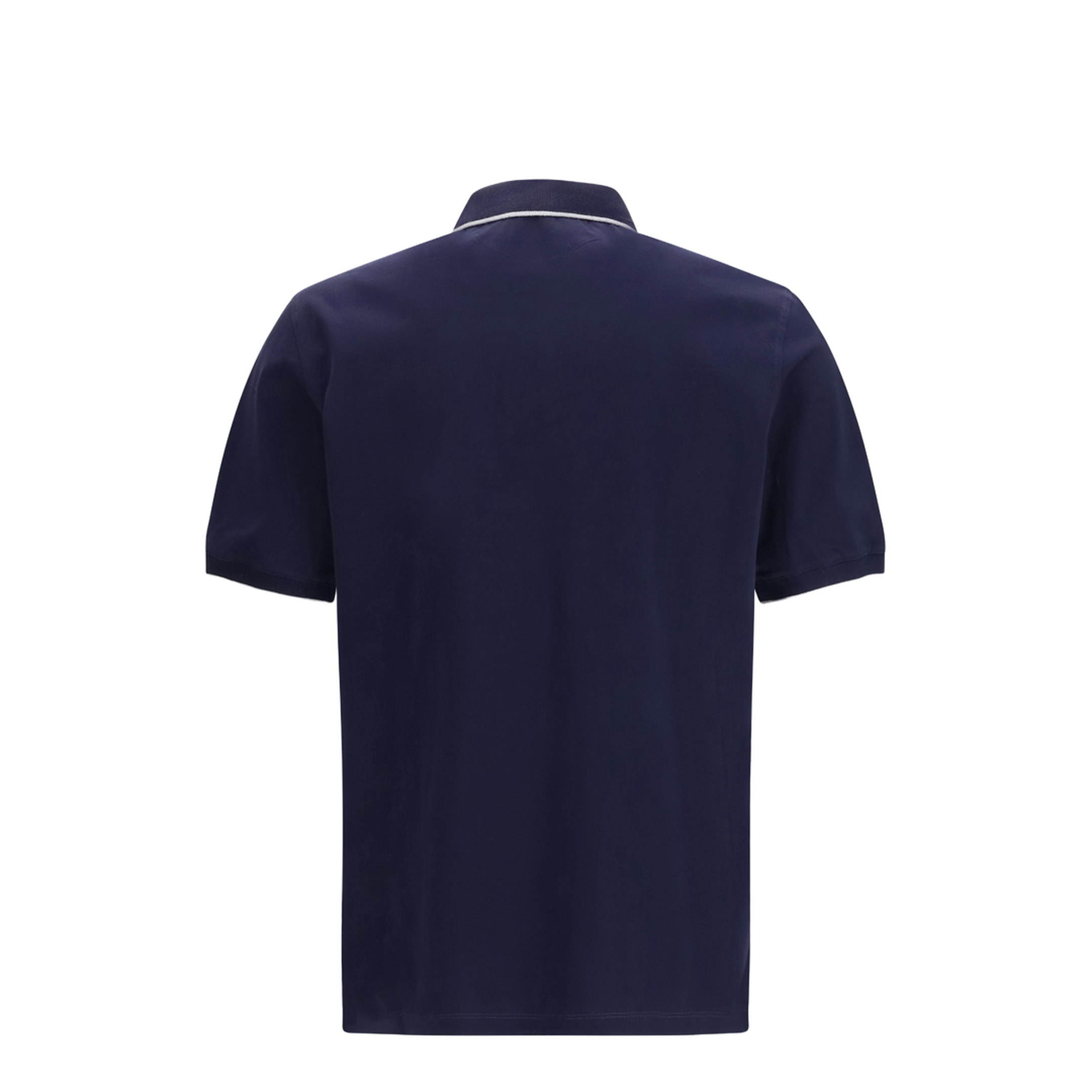 Polo in Cotton Jersey with Short Sleeves - Image 2
