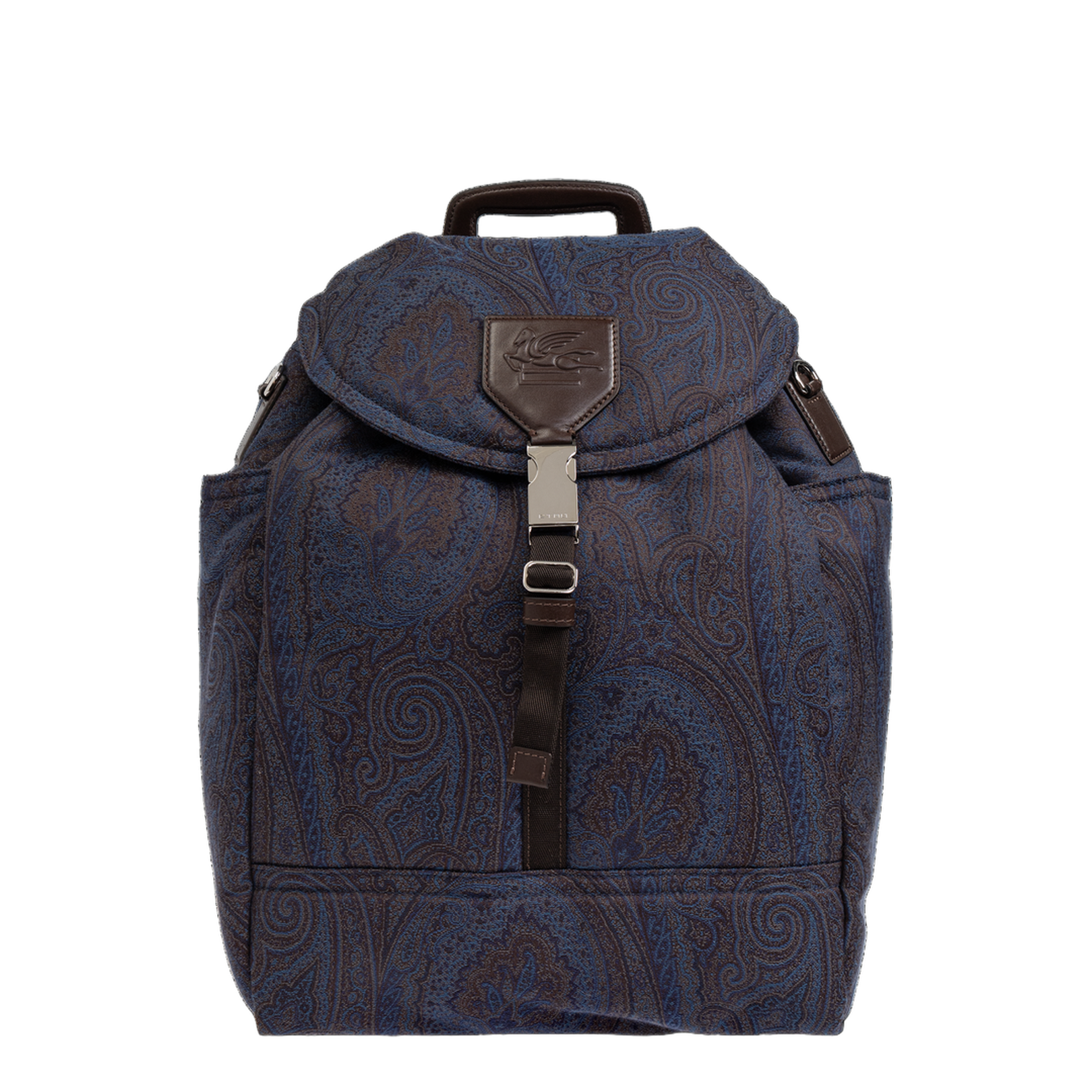 Pegaso Paisley Jacquard Backpack - Blue - Image 1