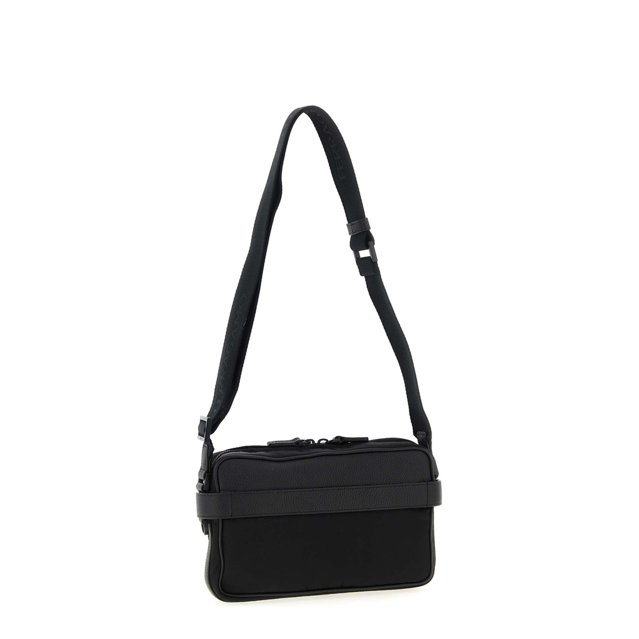 Crossbody Bag with Gancini Buckles - Image 4
