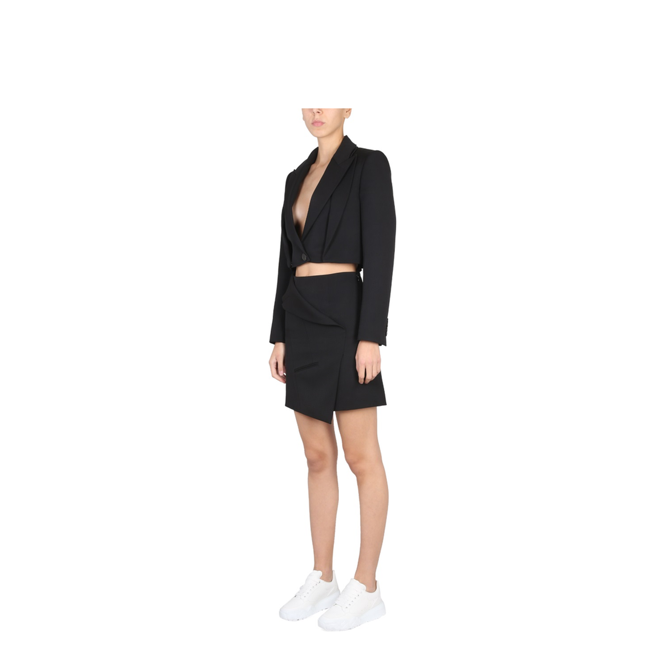 Asymmetrical Mini Skirt - Image 2