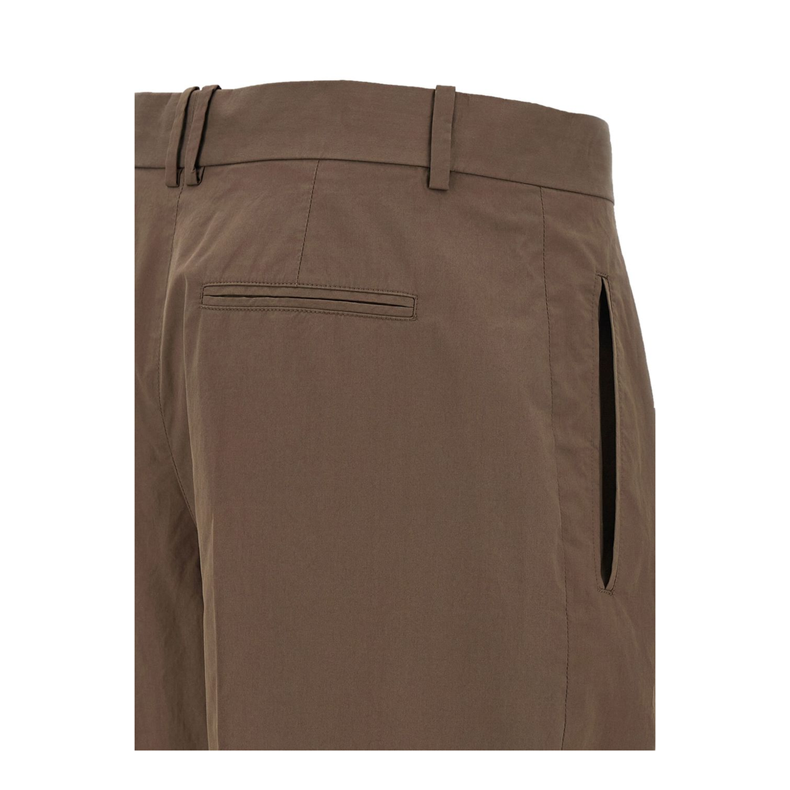 Alfidis Pant Brown in Cotton - Image 4