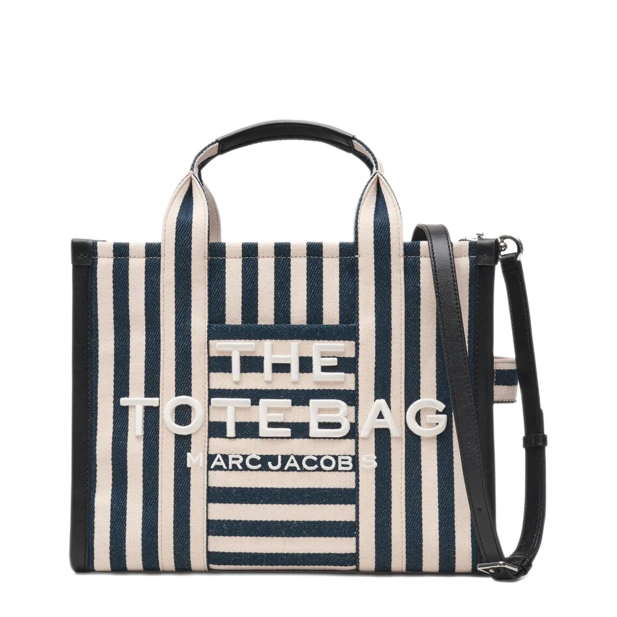 Medium Canvas Tote - Blue Sea Multi - Image 1