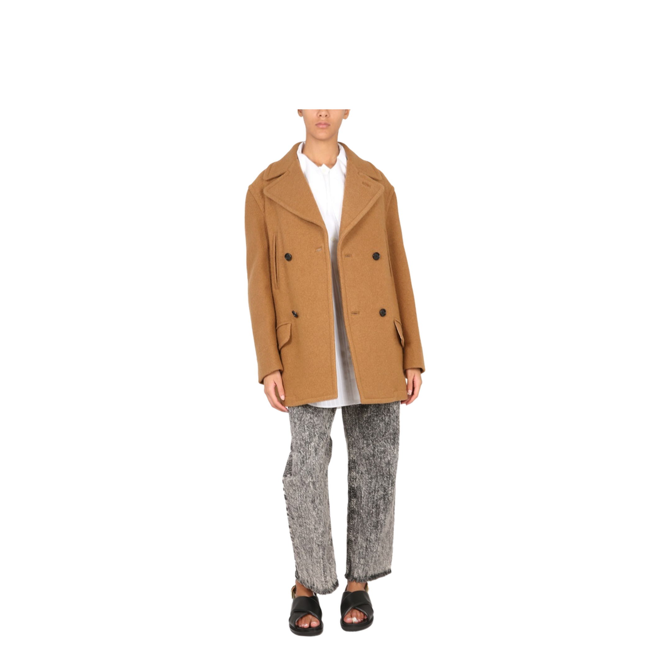 Double-Breasted Coat - Image 2