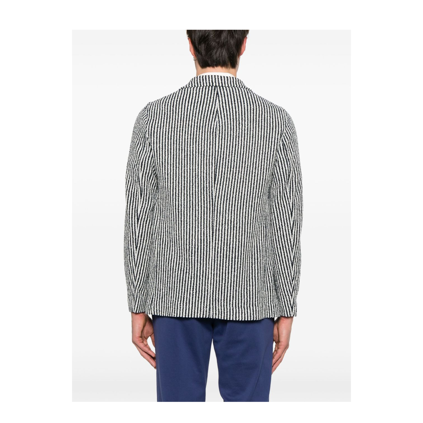 Striped Cotton Jacket - Image 3