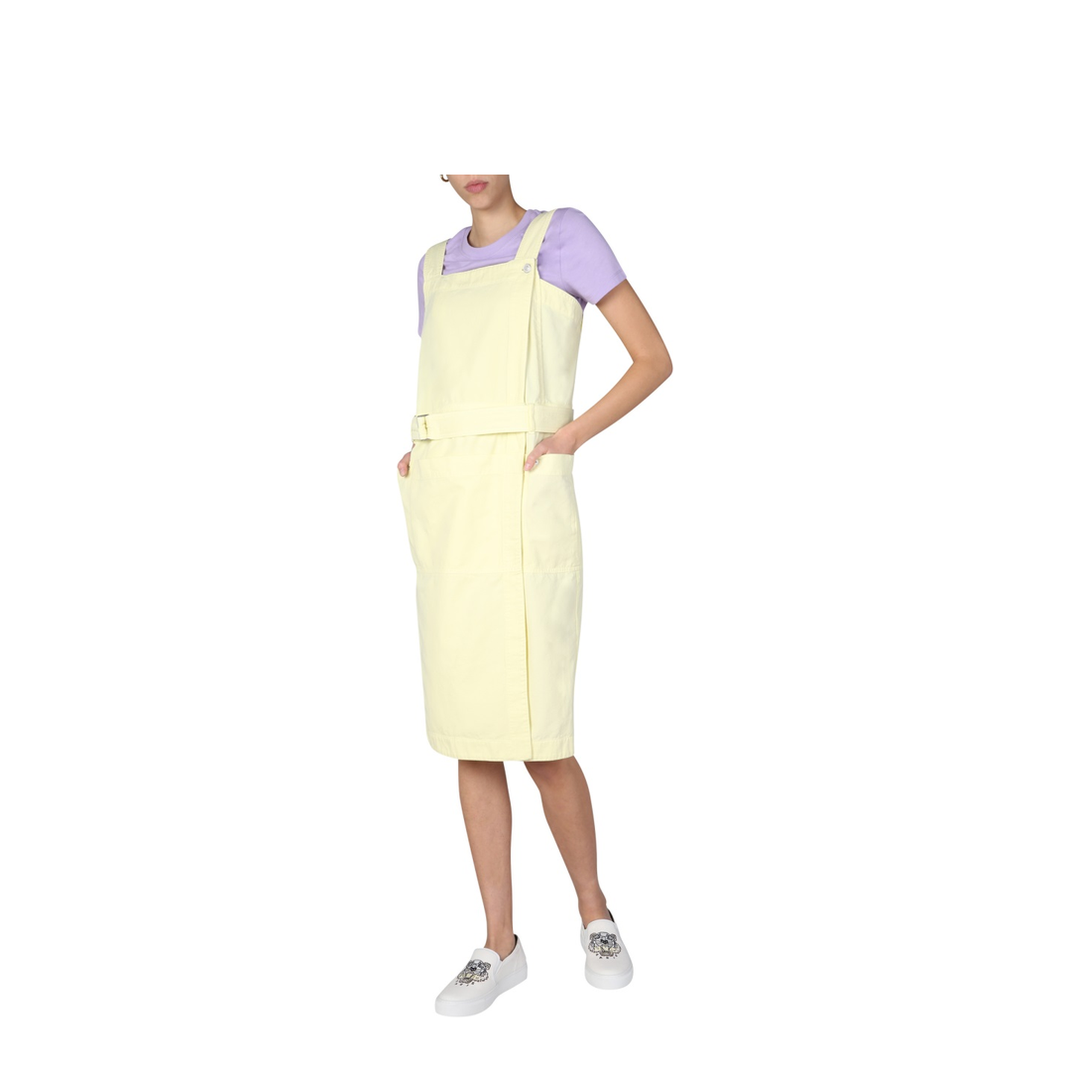 Denim Midi Dress - Image 2